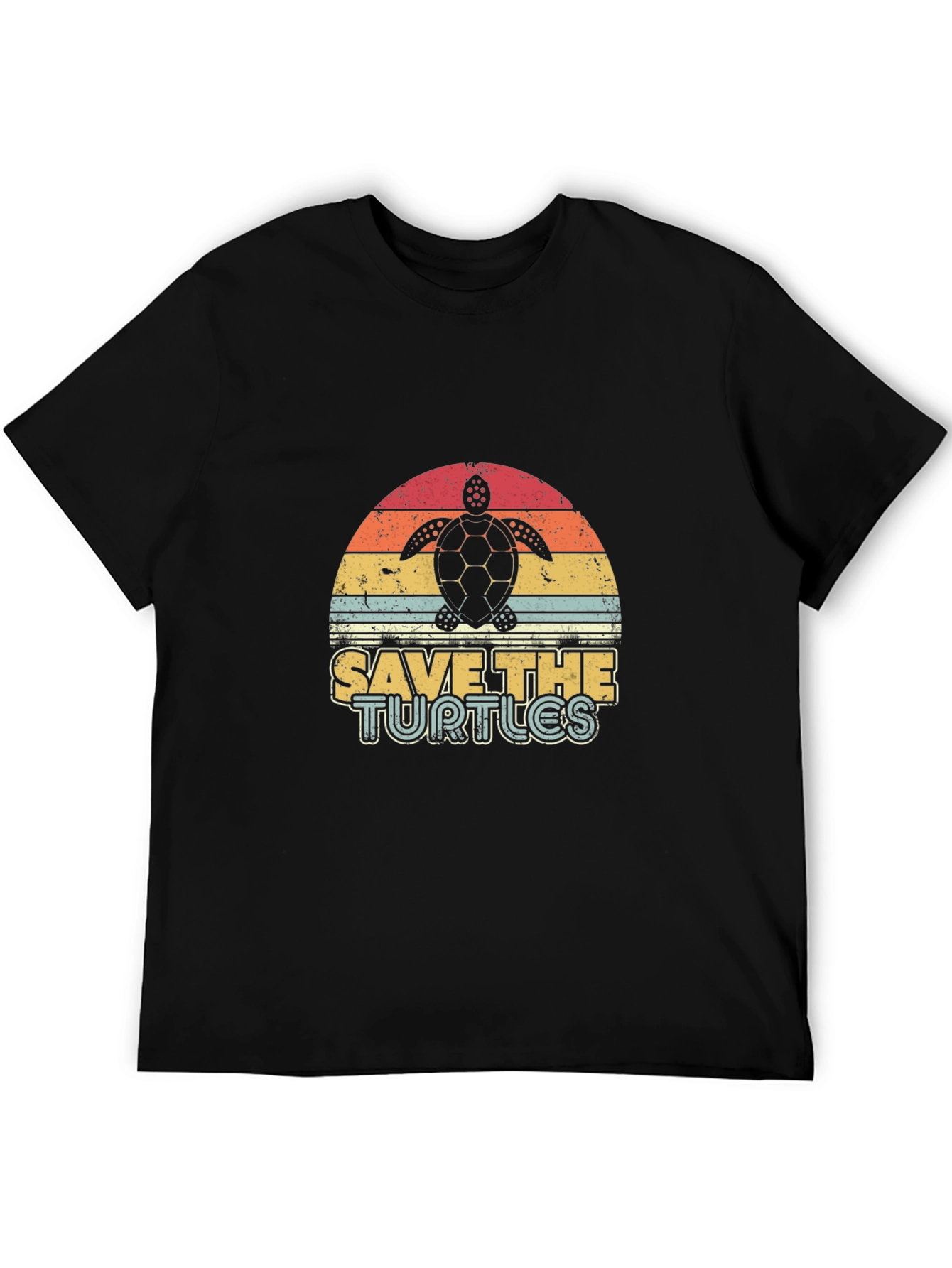 Save the Turtles Retro Graphic Tee