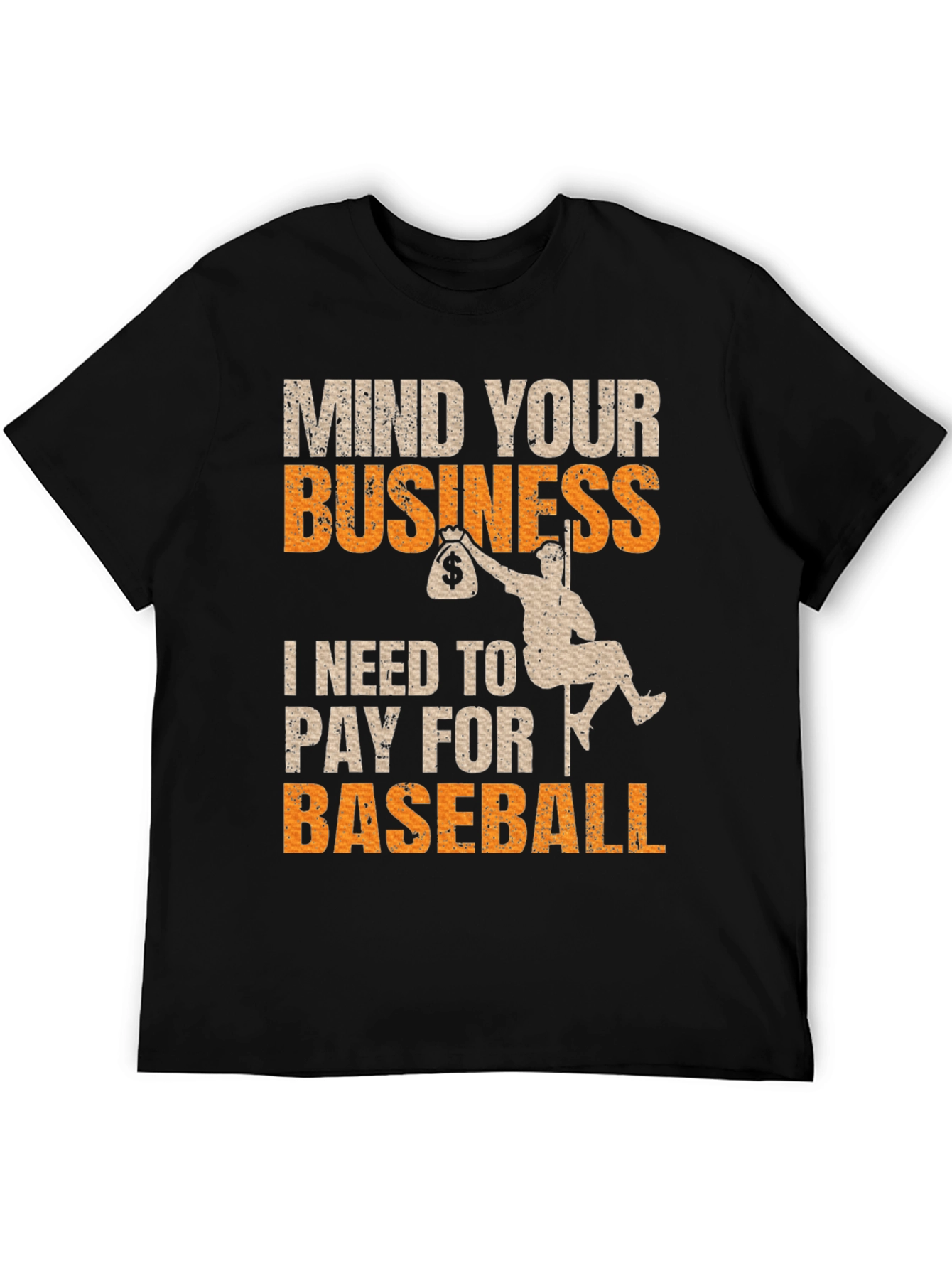 Mind Your Business Baseball T-Shirt