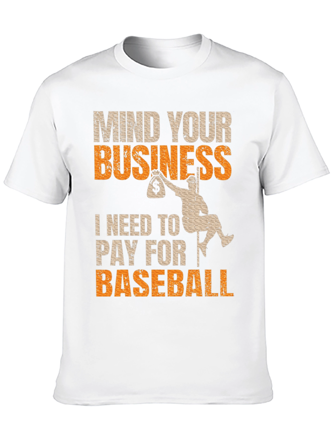 Mind Your Business Baseball T-Shirt