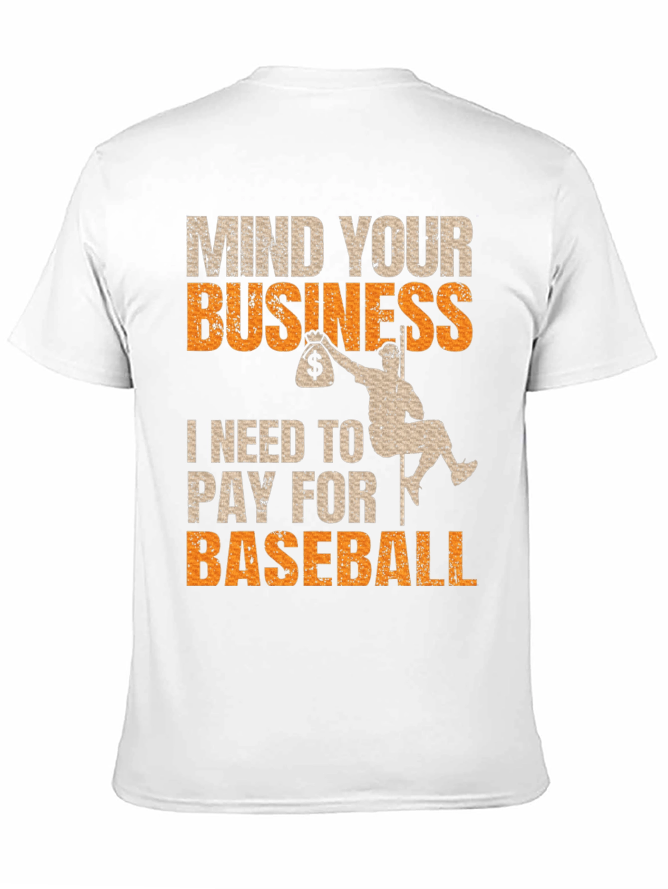 Mind Your Business Baseball T-Shirt
