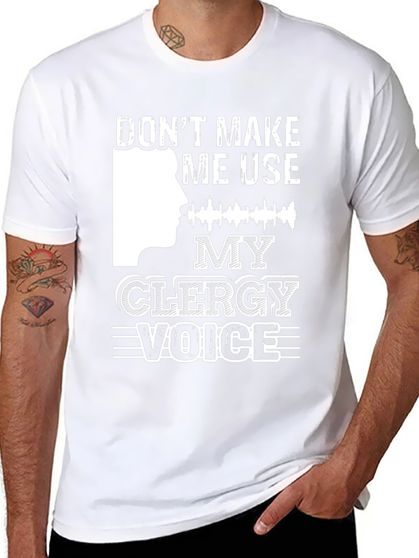 Clergy Voice Graphic Novelty T-Shirt