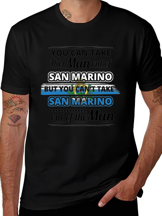 San Marino Man T-Shirt - Pride & Heritage
