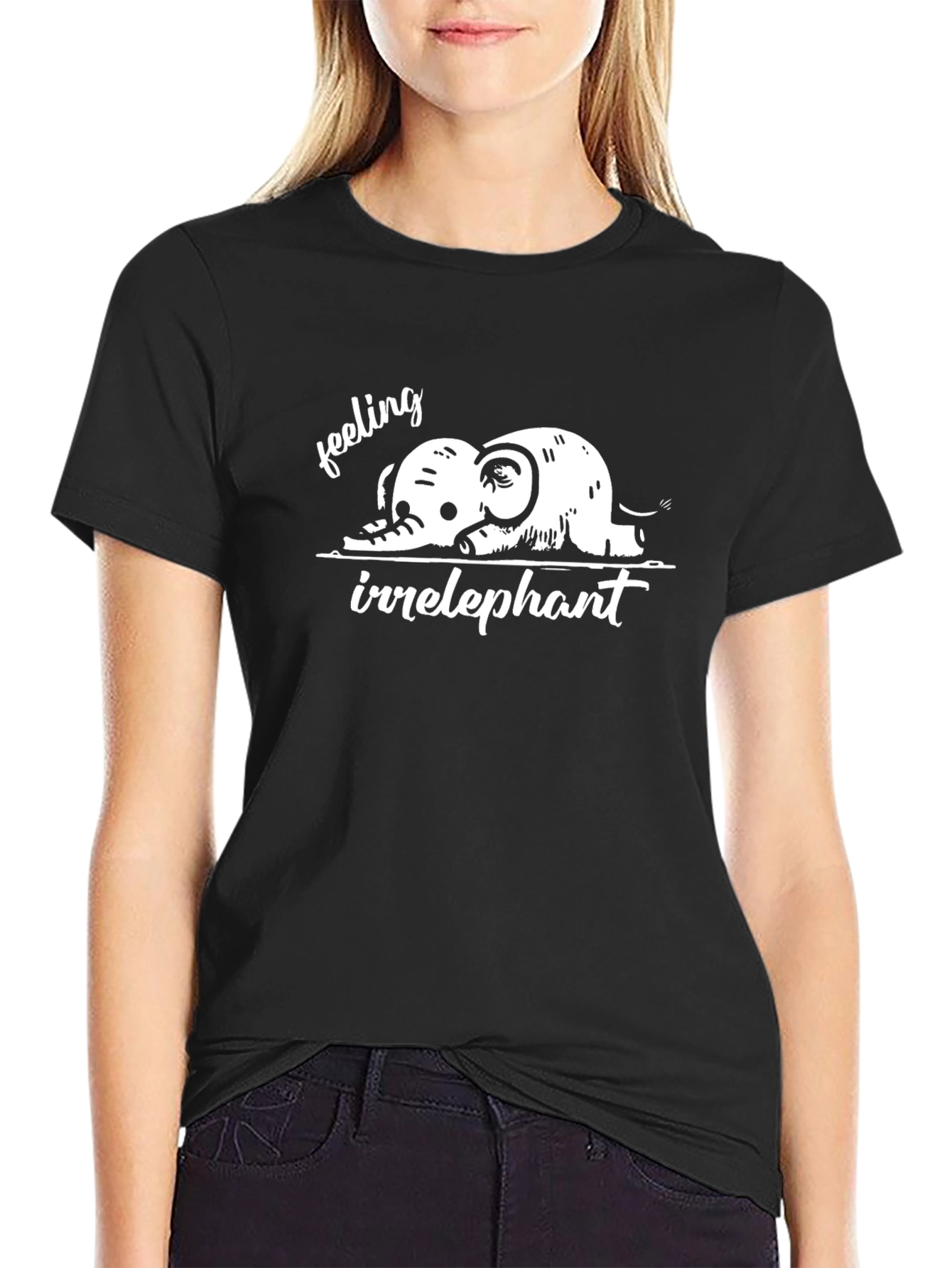 Irrelephant Graphic Tee - Feeling Funny Elephant T-Shirt