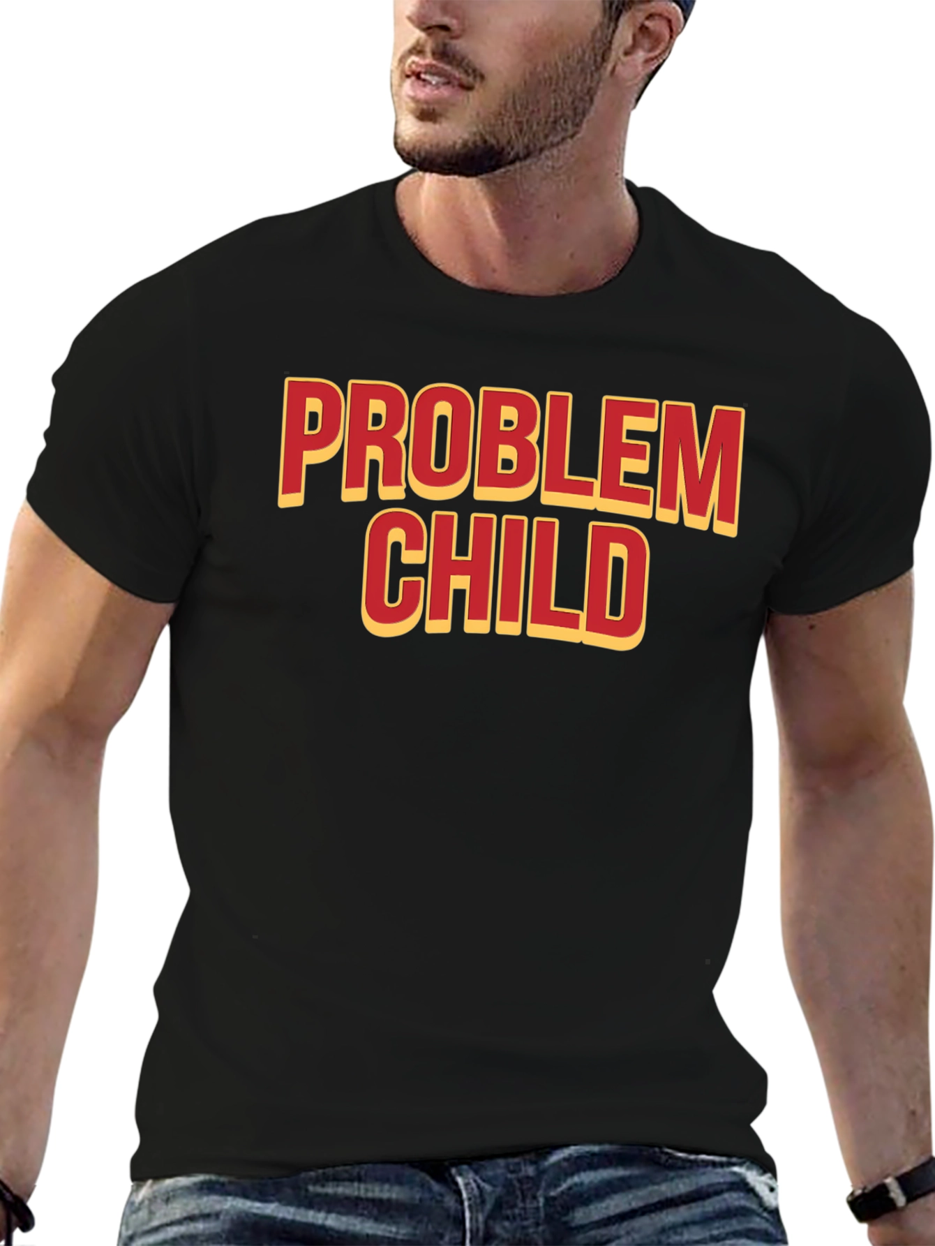 Problem Child T-Shirt - Mens Black Tee