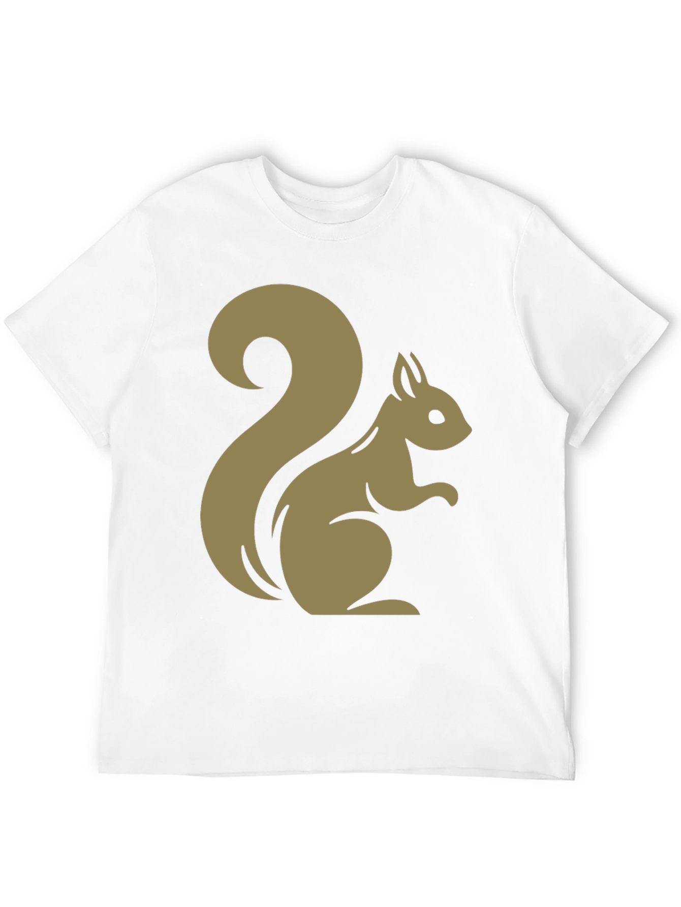 Squirrel Graphic T-Shirt - Classic Crew Neck