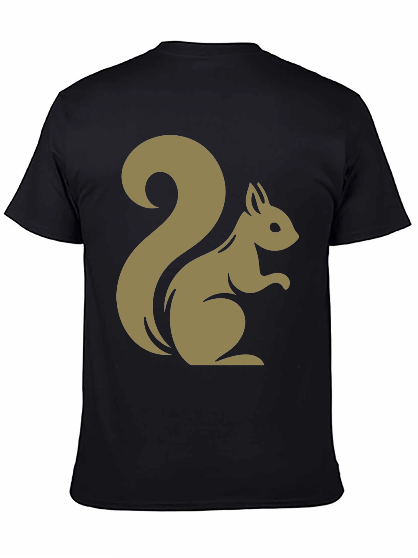 Squirrel Graphic T-Shirt - Classic Crew Neck