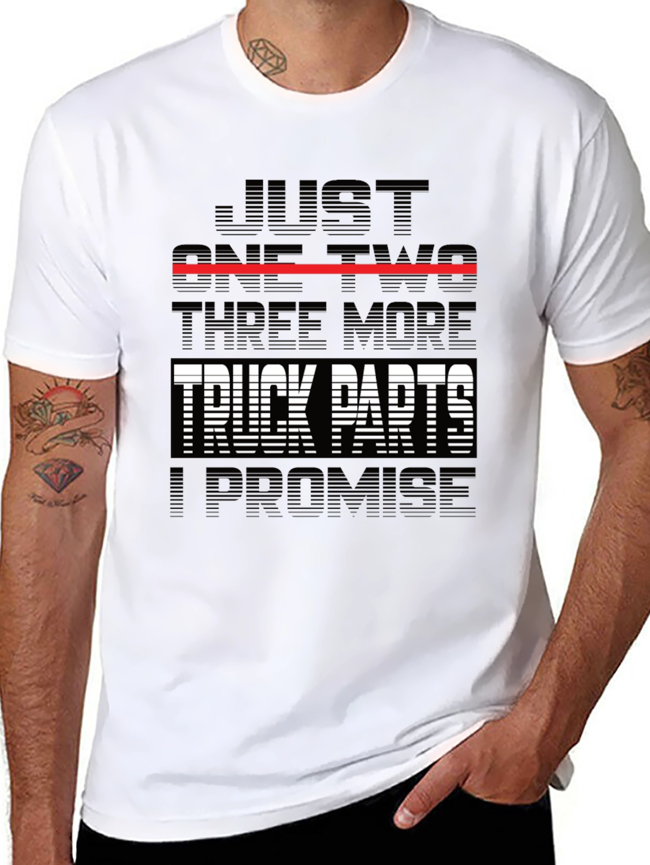 Truck Parts Promise Graphic T-Shirt