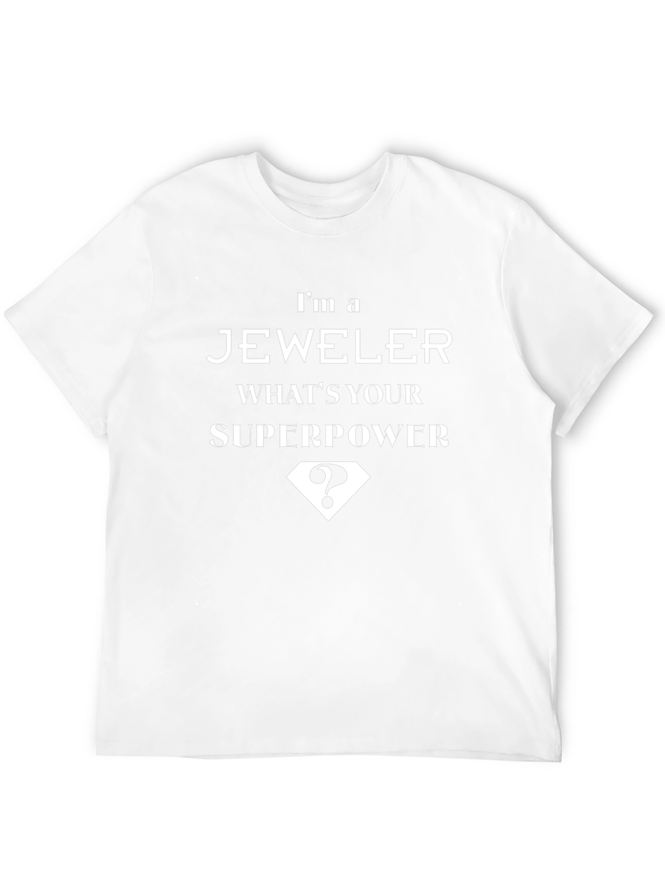 Jeweler Superpower Graphic Tee - Black