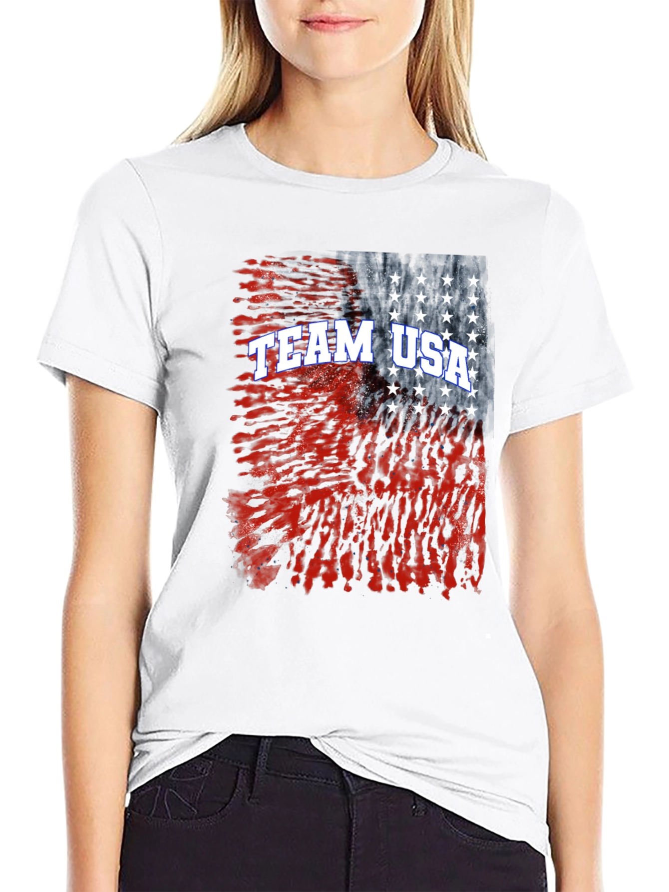 Team USA Graphic Print T-Shirt