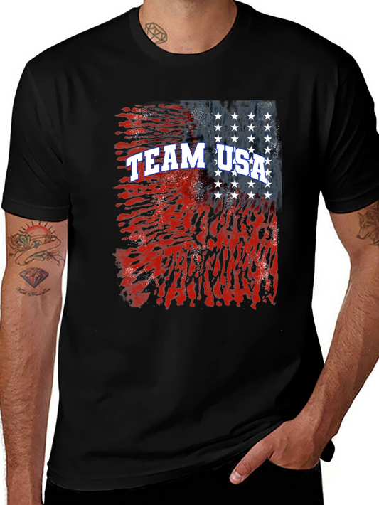 Team USA Graphic Print T-Shirt