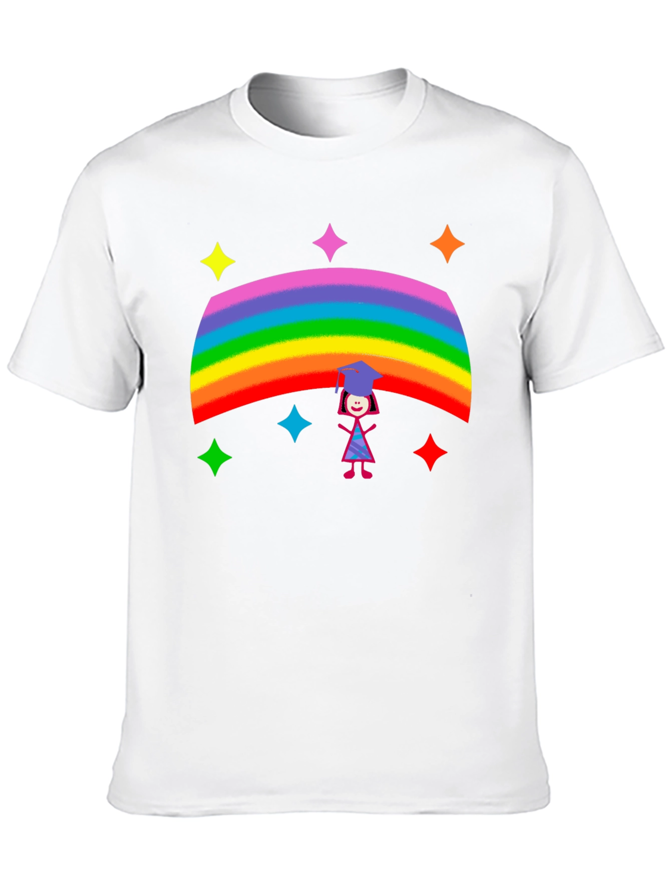 Rainbow Graduation T-Shirt