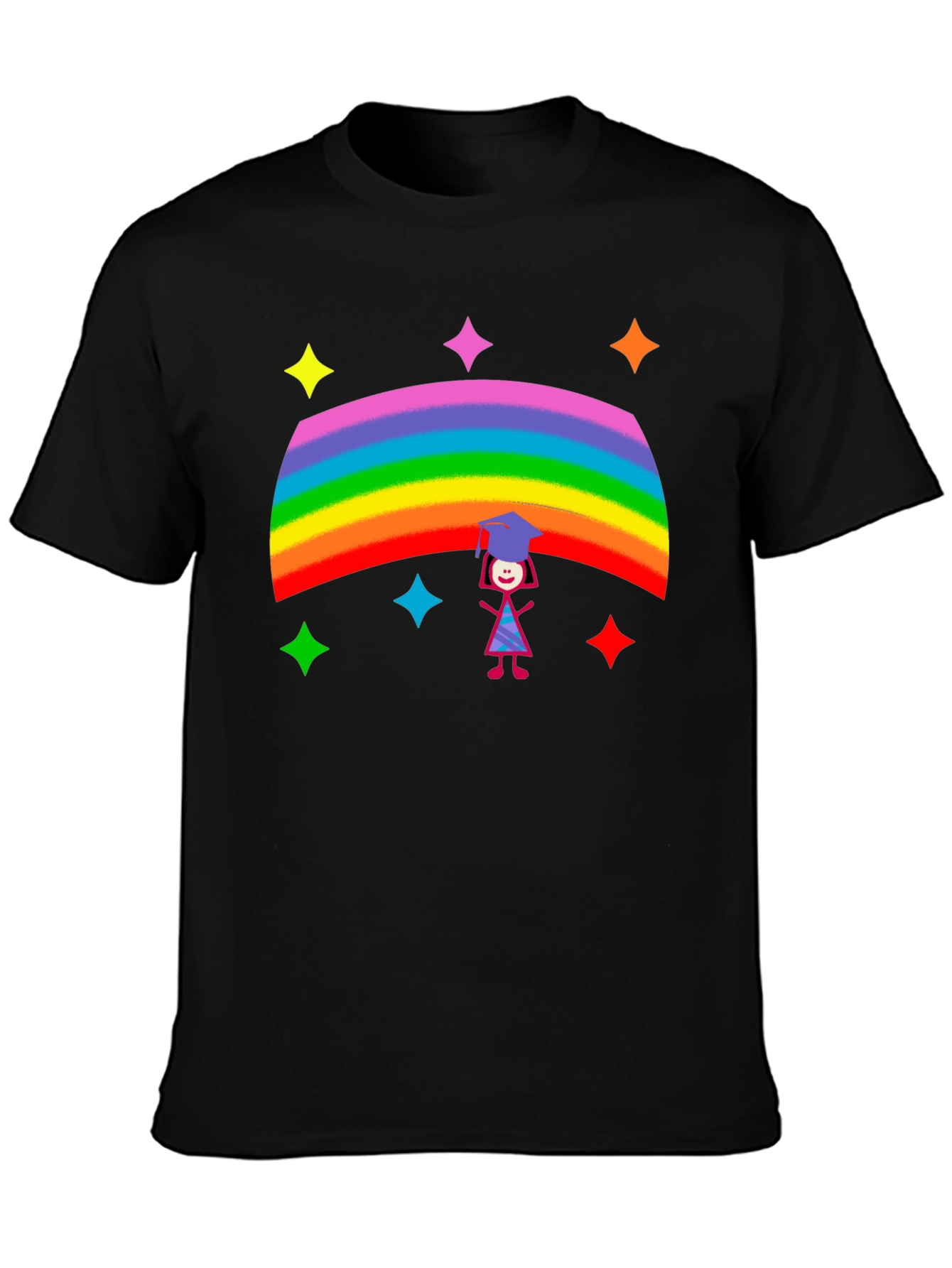 Rainbow Graduation T-Shirt
