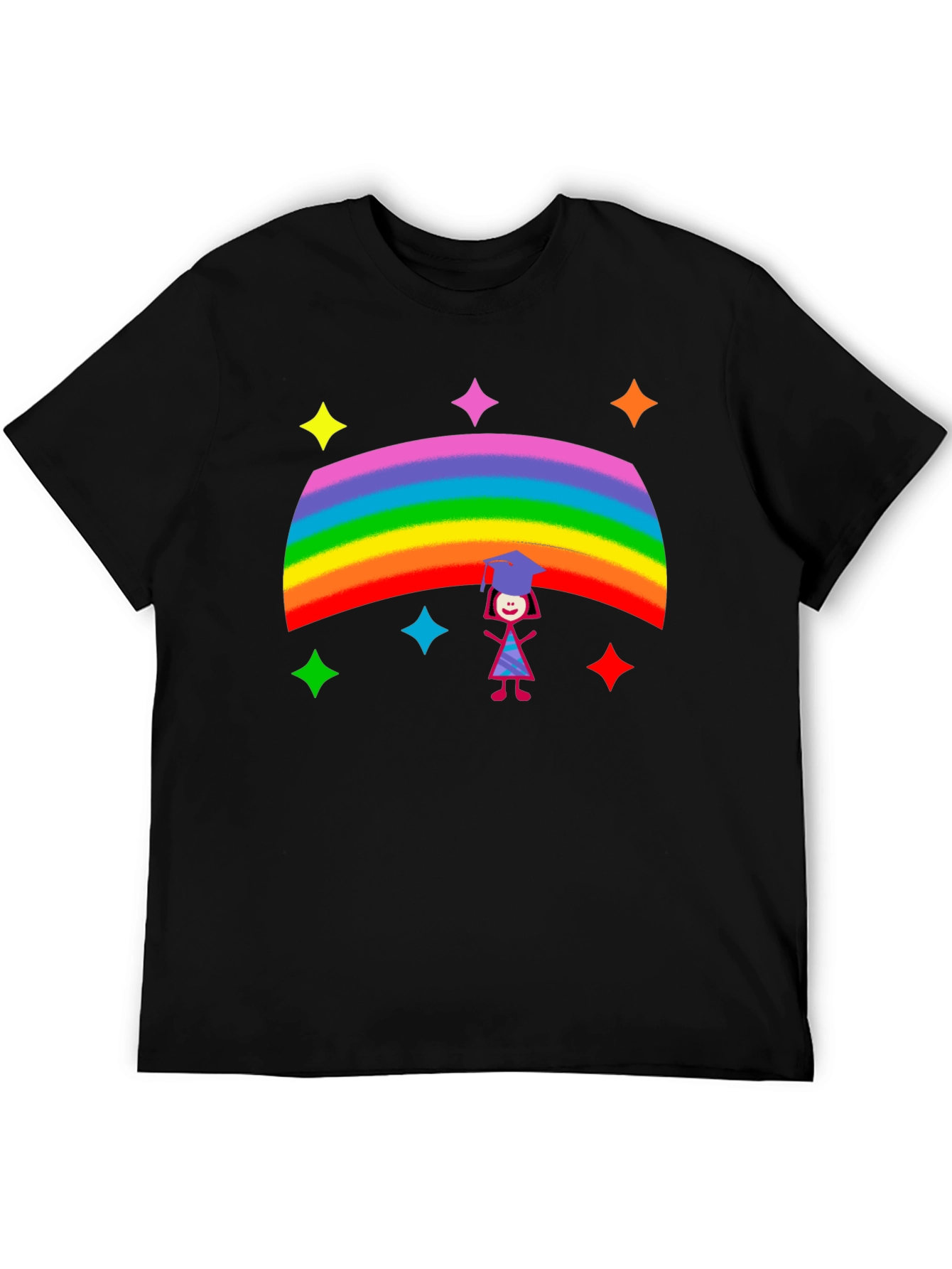 Rainbow Graduation T-Shirt