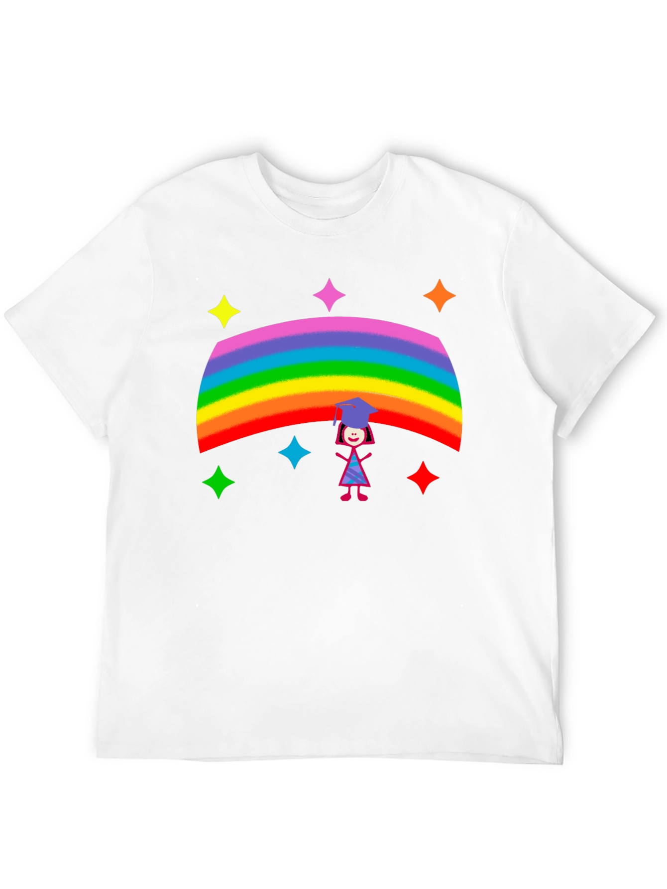 Rainbow Graduation T-Shirt