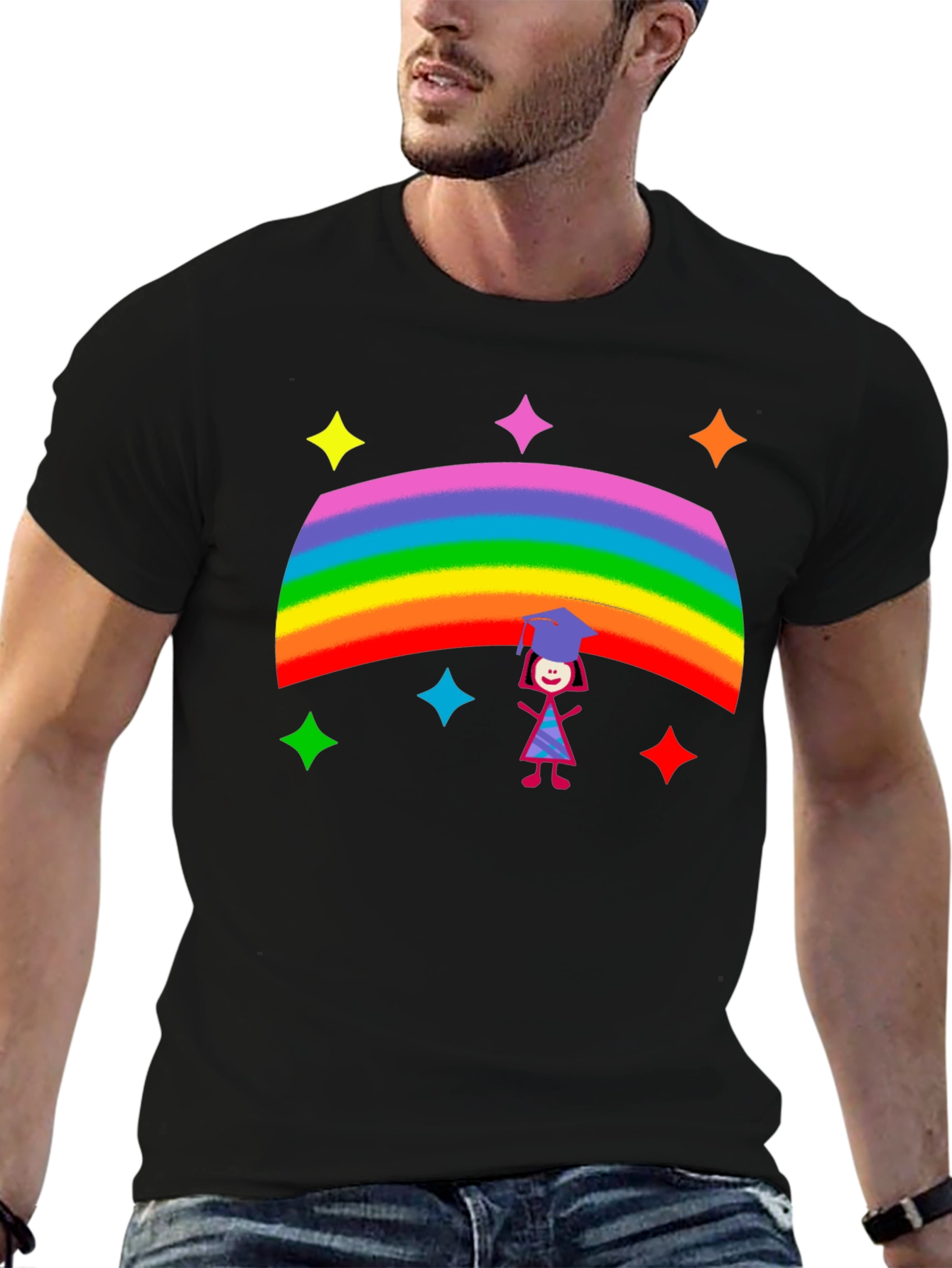 Rainbow Graduation T-Shirt