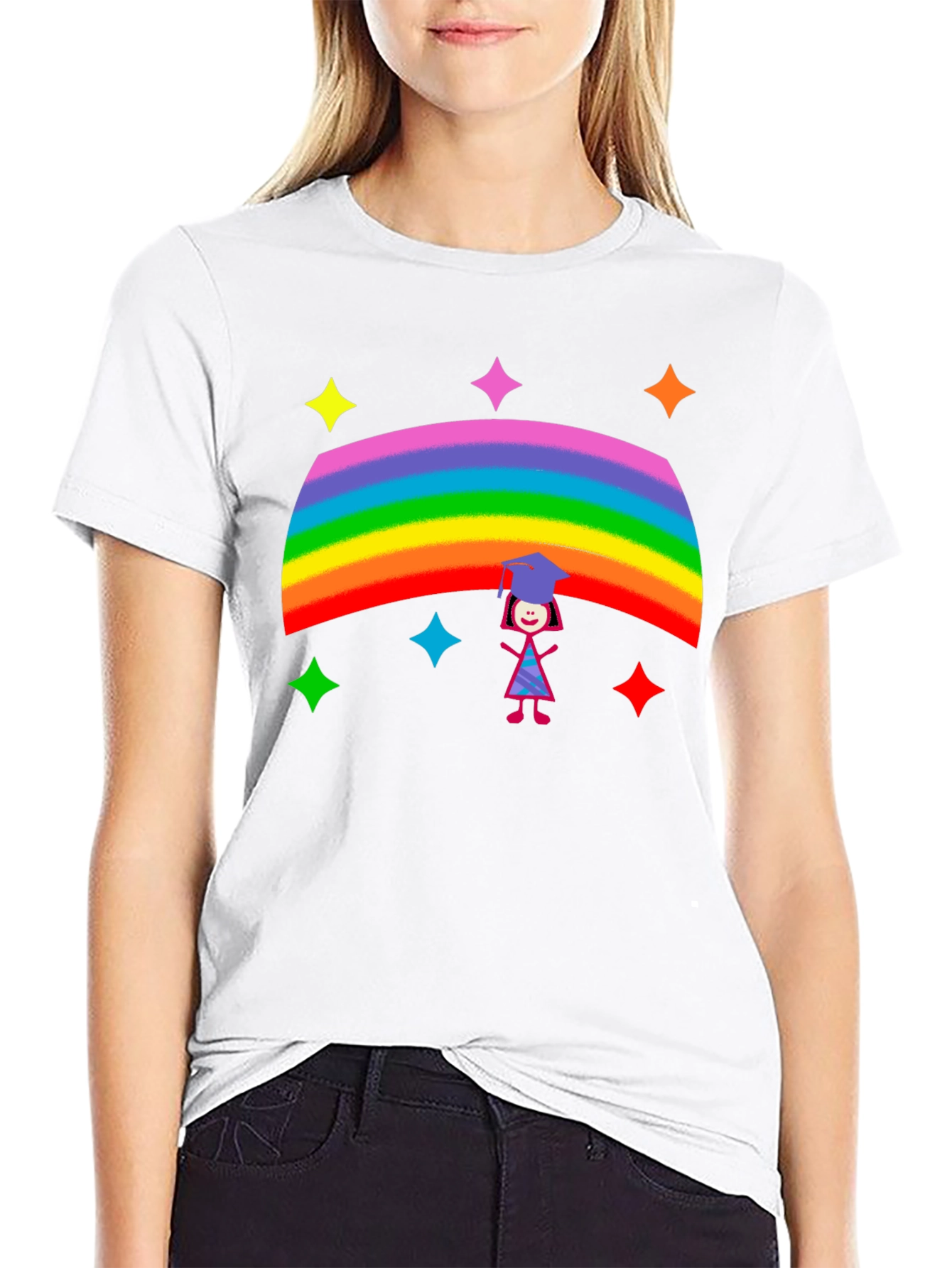 Rainbow Graduation T-Shirt