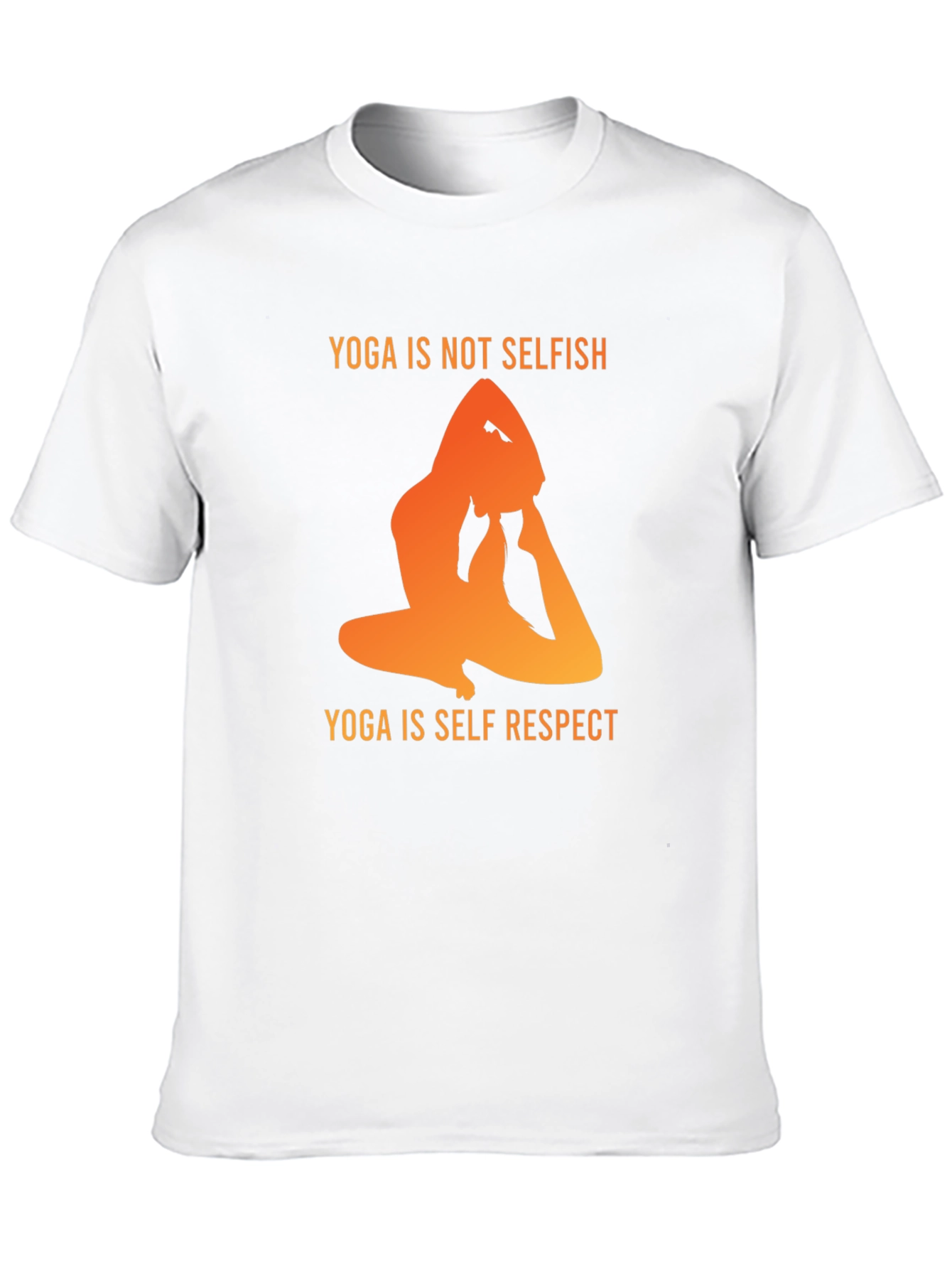 Yoga Is Not Selfish T-Shirt - Self Respect Design