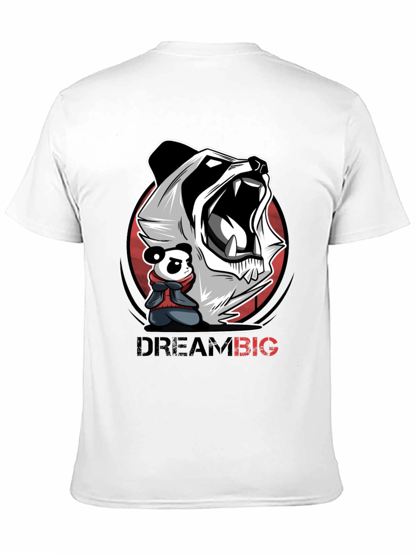 Dream Big Panda Graphic Tee