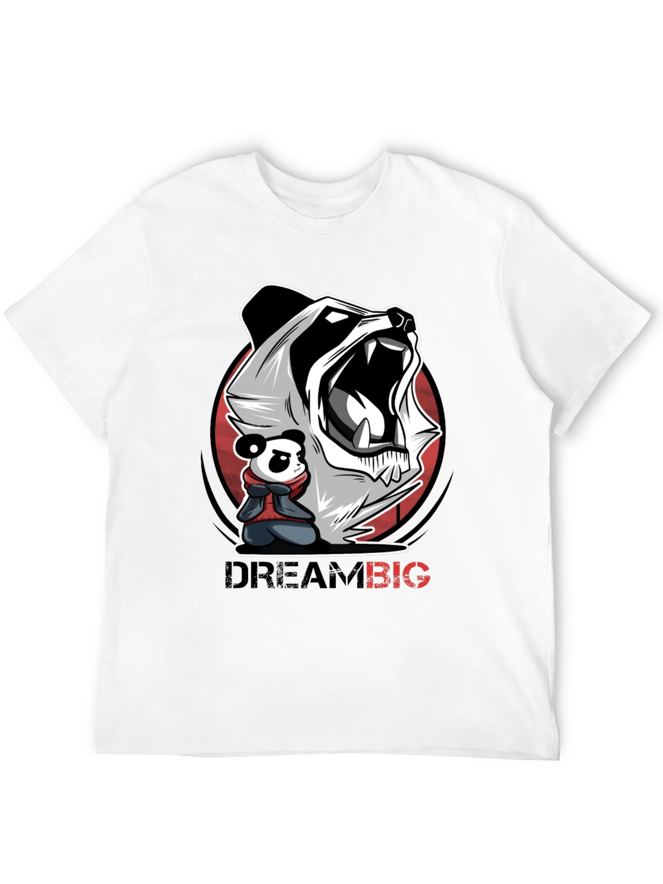 Dream Big Panda Graphic Tee