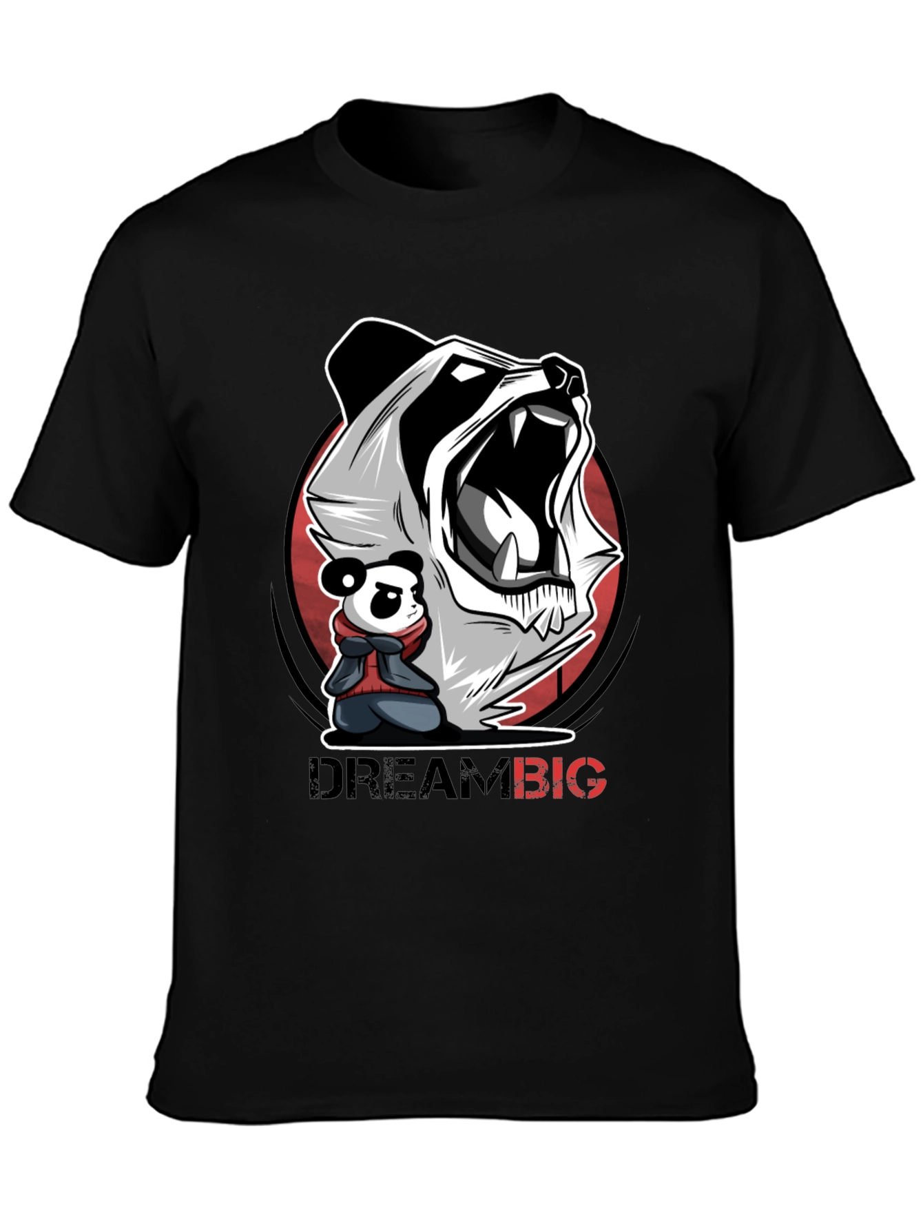 Dream Big Panda Graphic Tee