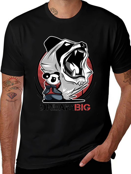 Dream Big Panda Graphic Tee