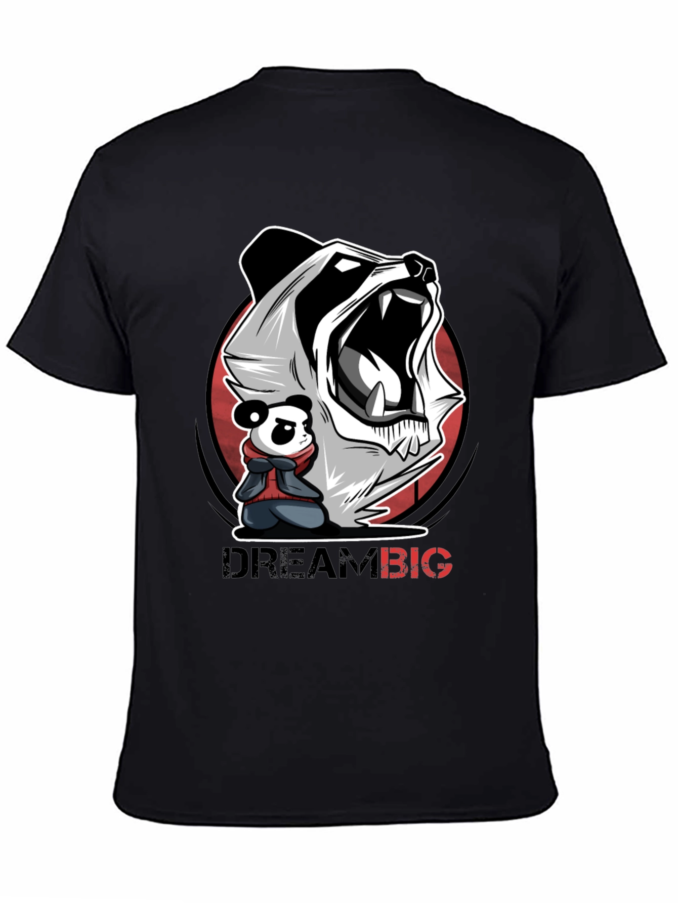 Dream Big Panda Graphic Tee