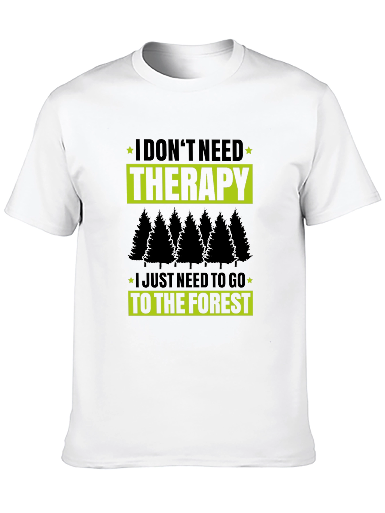 Therapy Forest Black T-Shirt