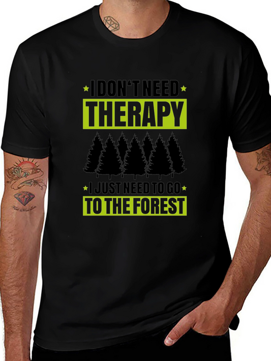 Therapy Forest Black T-Shirt