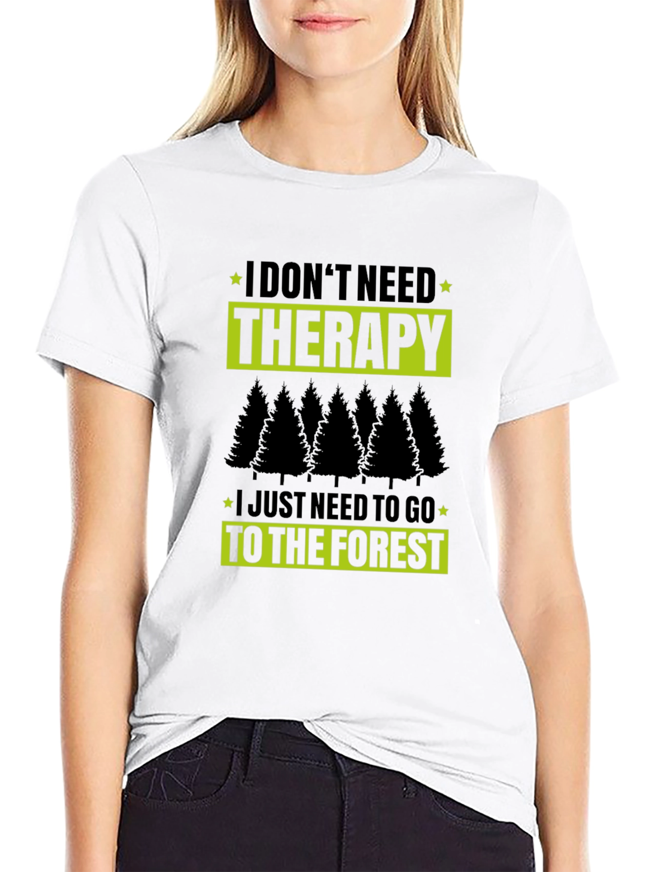 Therapy Forest Black T-Shirt