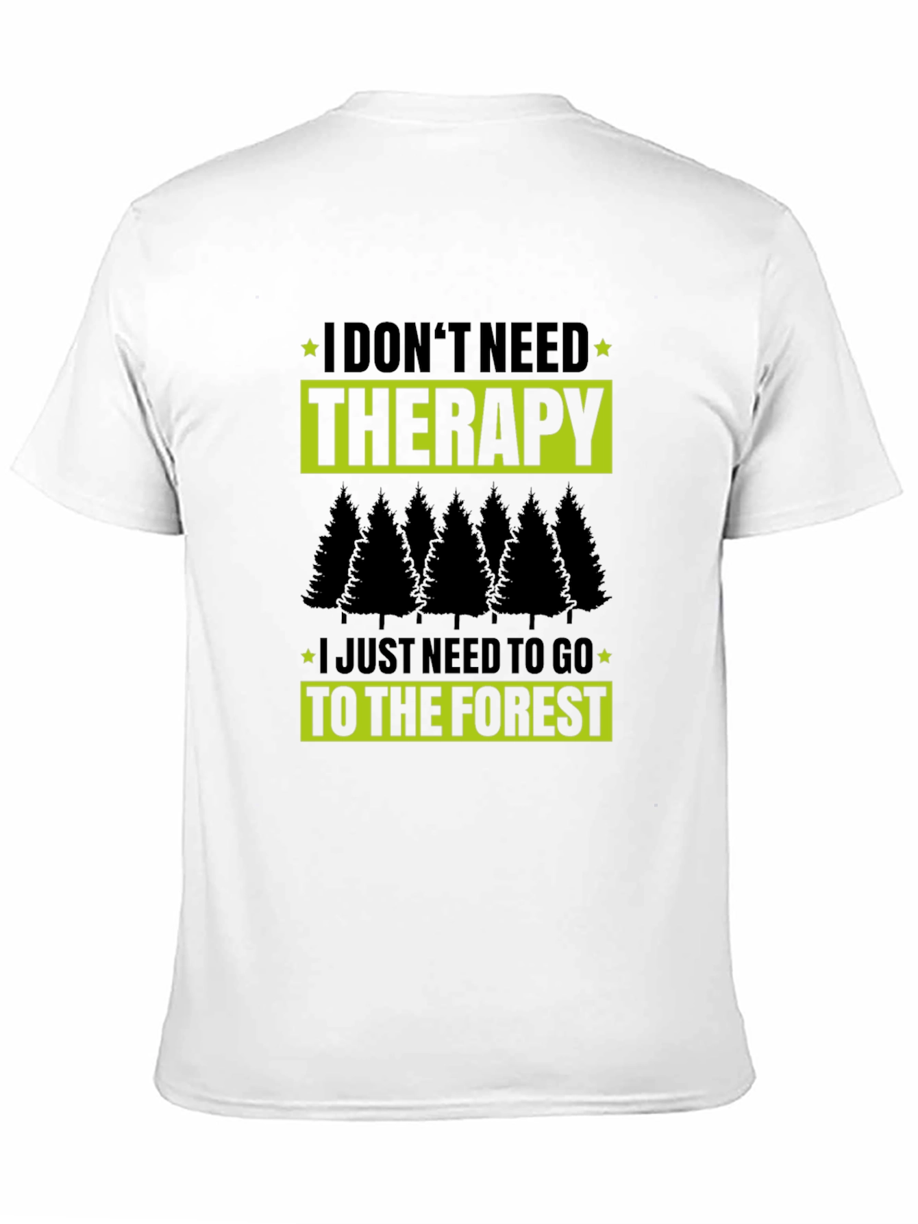 Therapy Forest Black T-Shirt