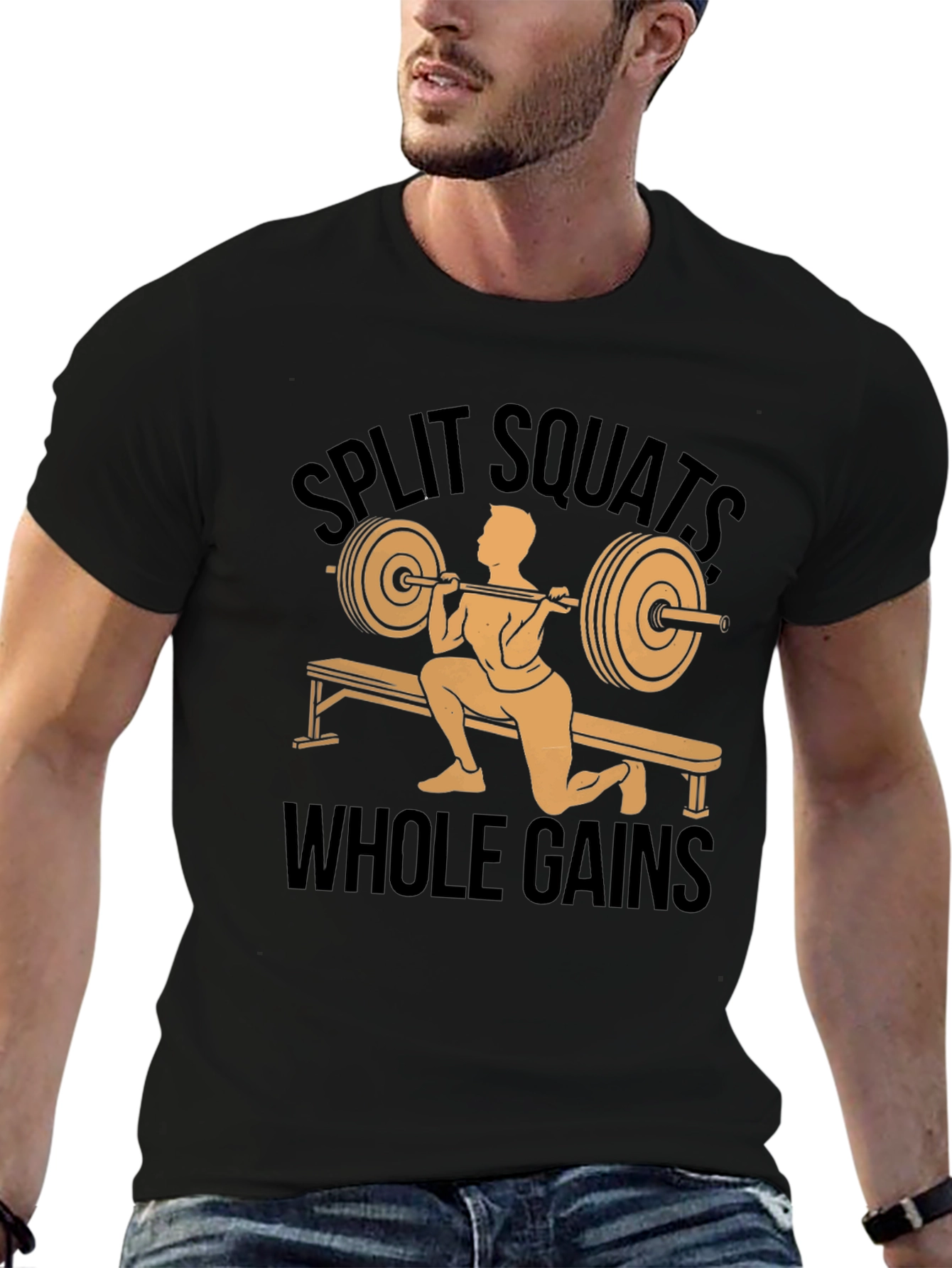 Split Squats Whole Gains T-Shirt