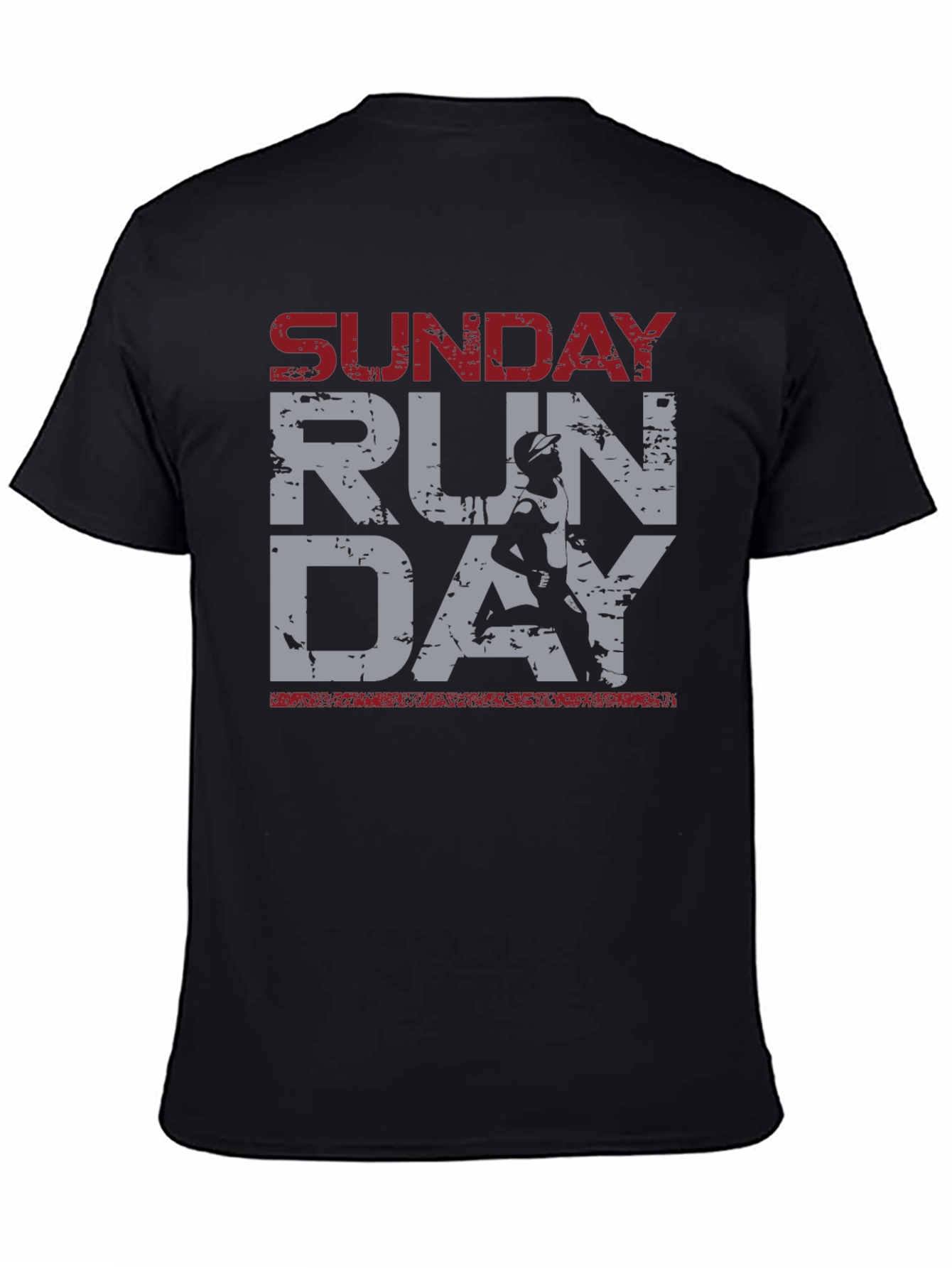 Sunday Run Day T-Shirt - Athletic Running Tee