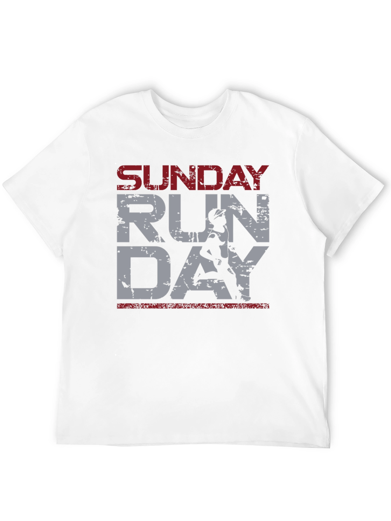 Sunday Run Day T-Shirt - Athletic Running Tee
