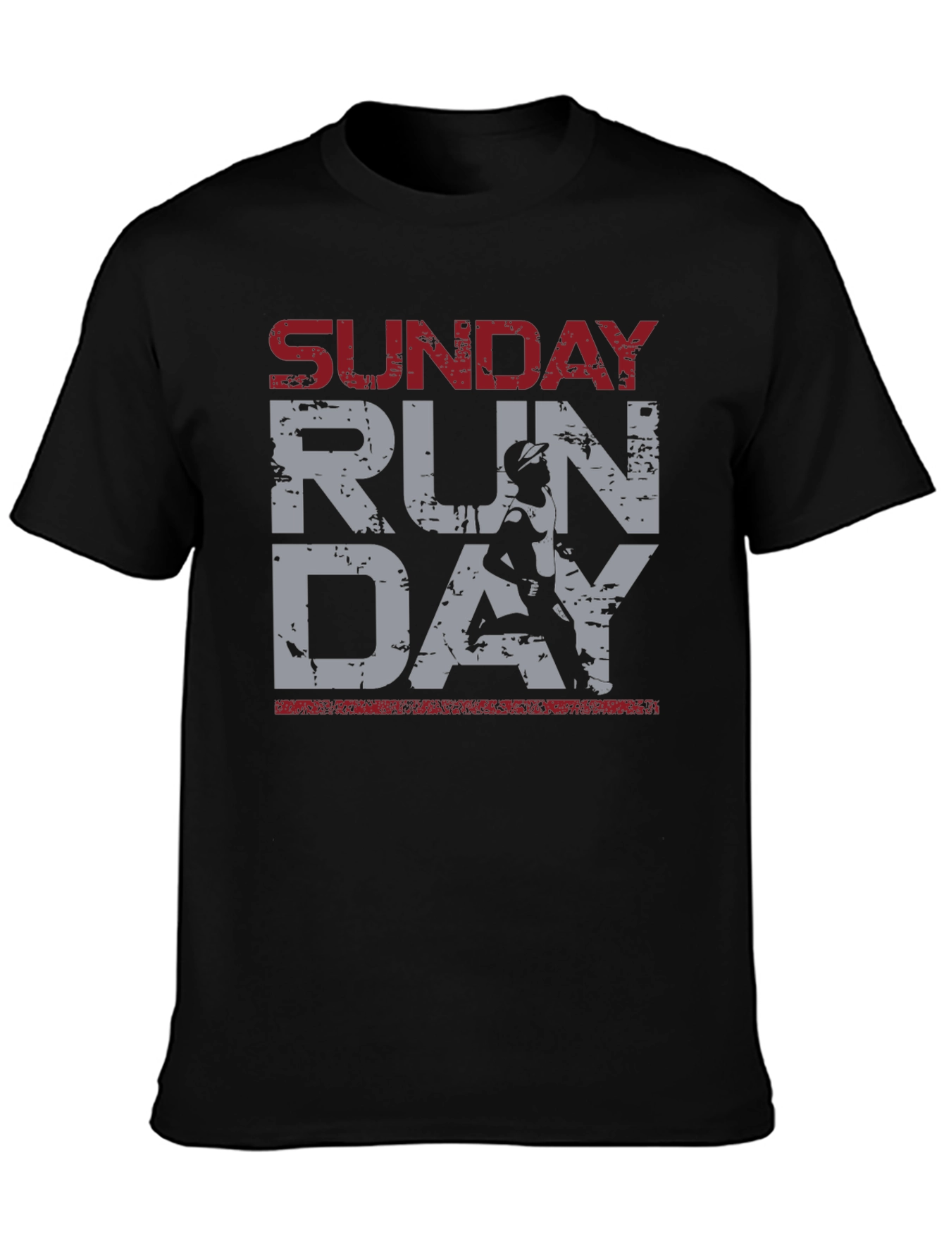 Sunday Run Day T-Shirt - Athletic Running Tee