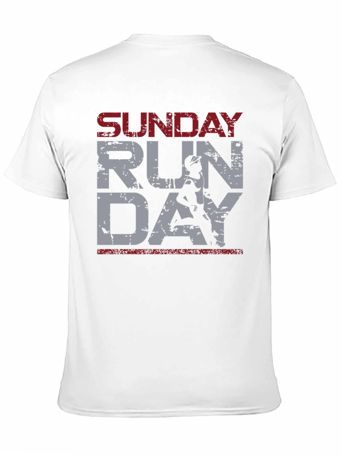 Sunday Run Day T-Shirt - Athletic Running Tee