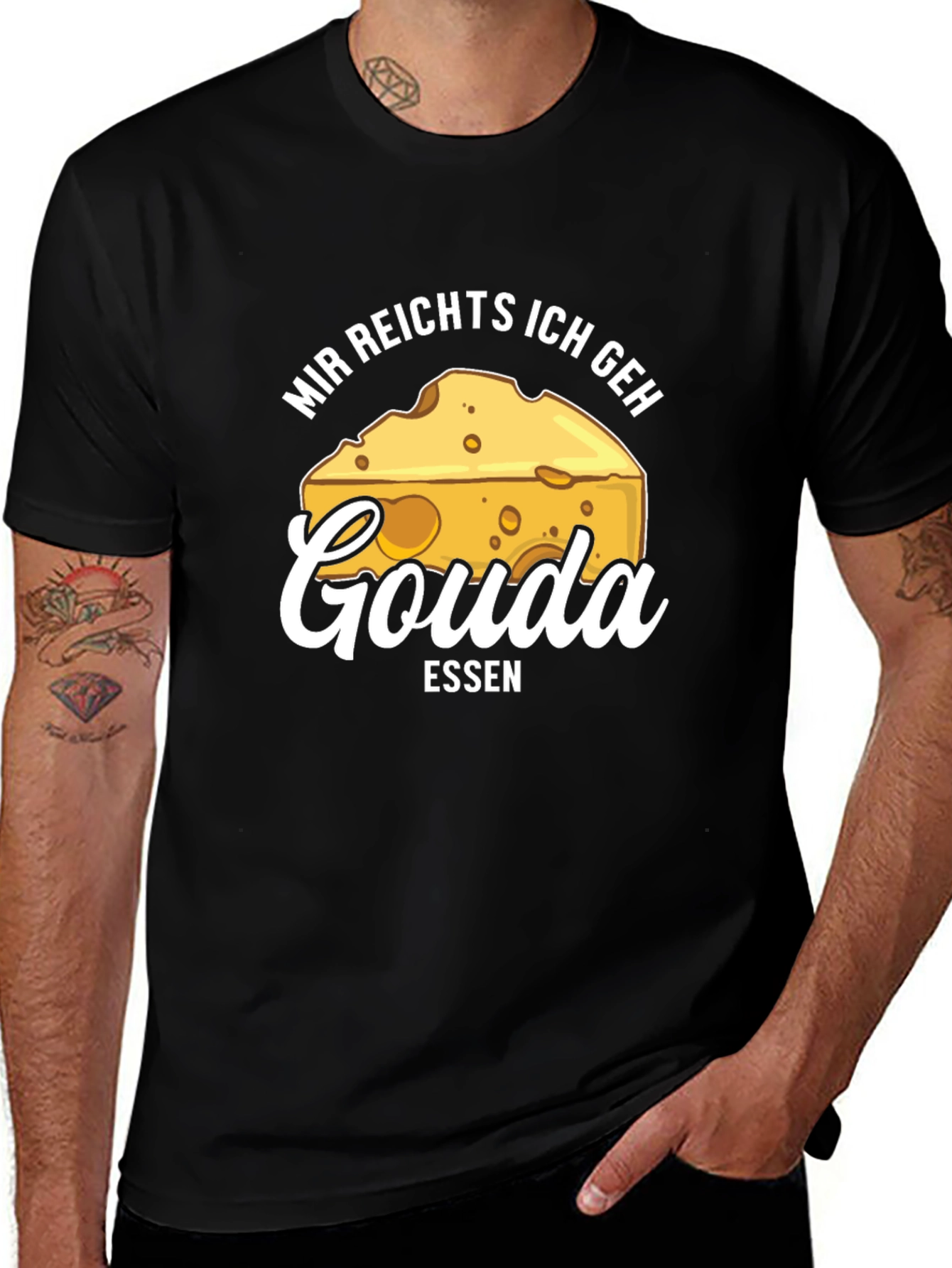 Gouda Essen T-Shirt - Funny Cheese Lover Tee