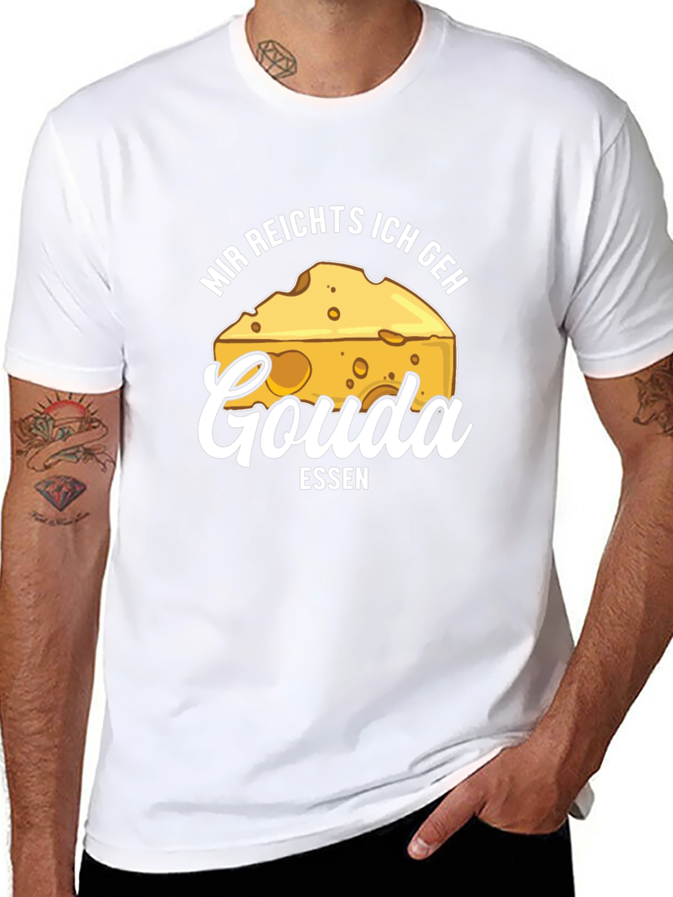 Gouda Essen T-Shirt - Funny Cheese Lover Tee