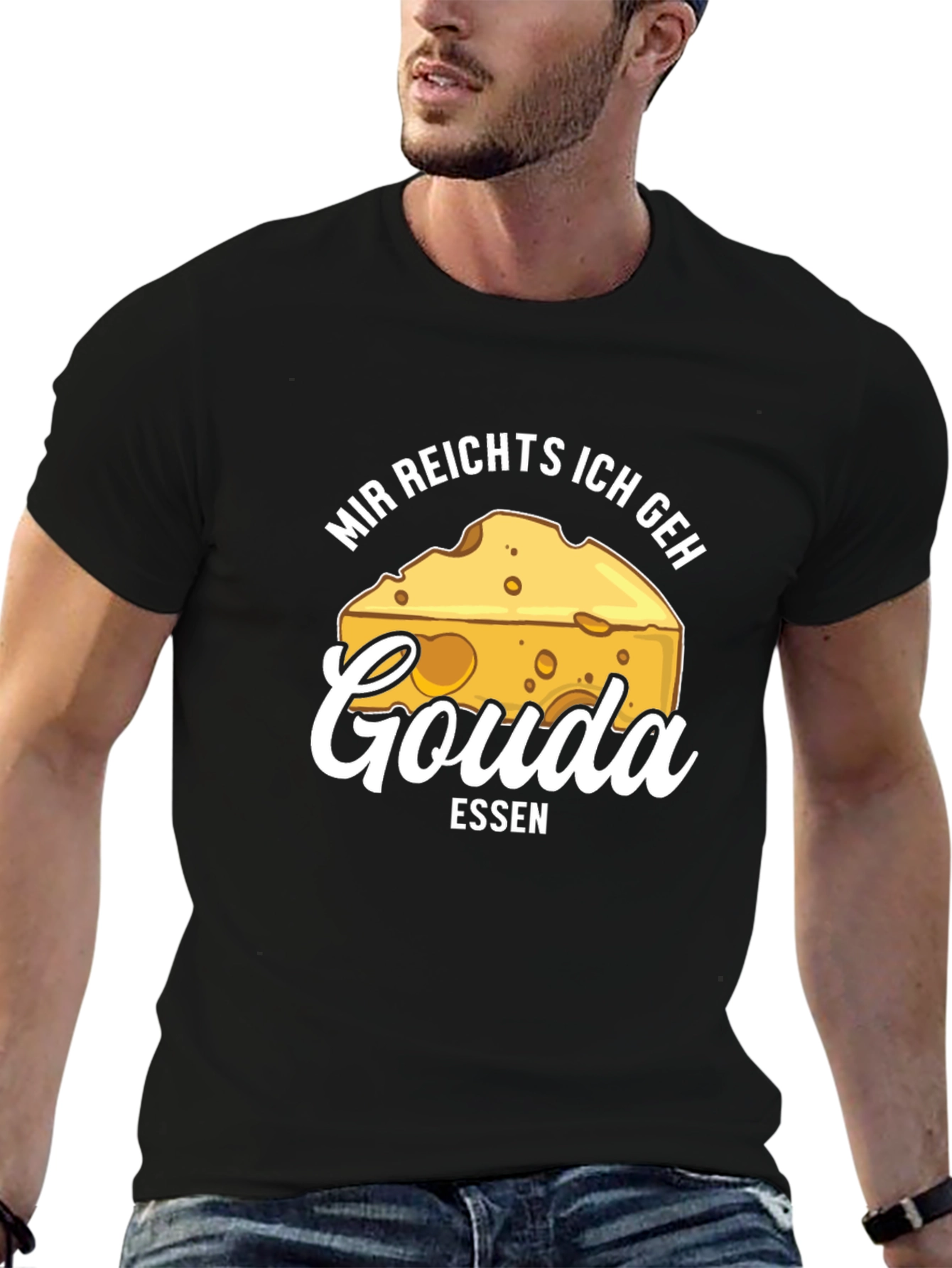 Gouda Essen T-Shirt - Funny Cheese Lover Tee
