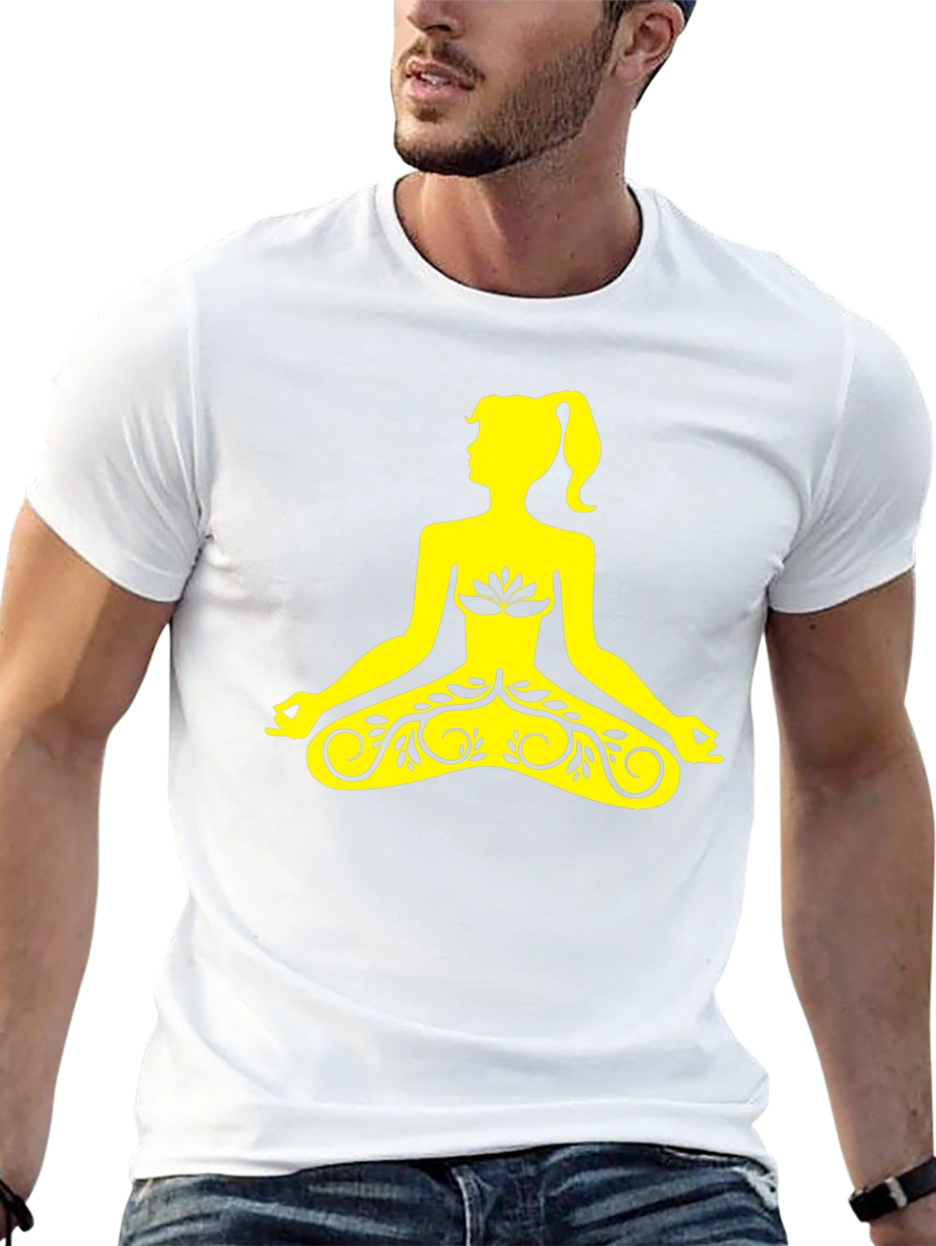 Yoga Girl Black T-Shirt