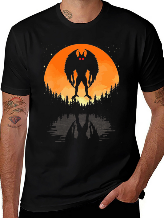 Mothman Graphic T-Shirt - Cryptid Tee