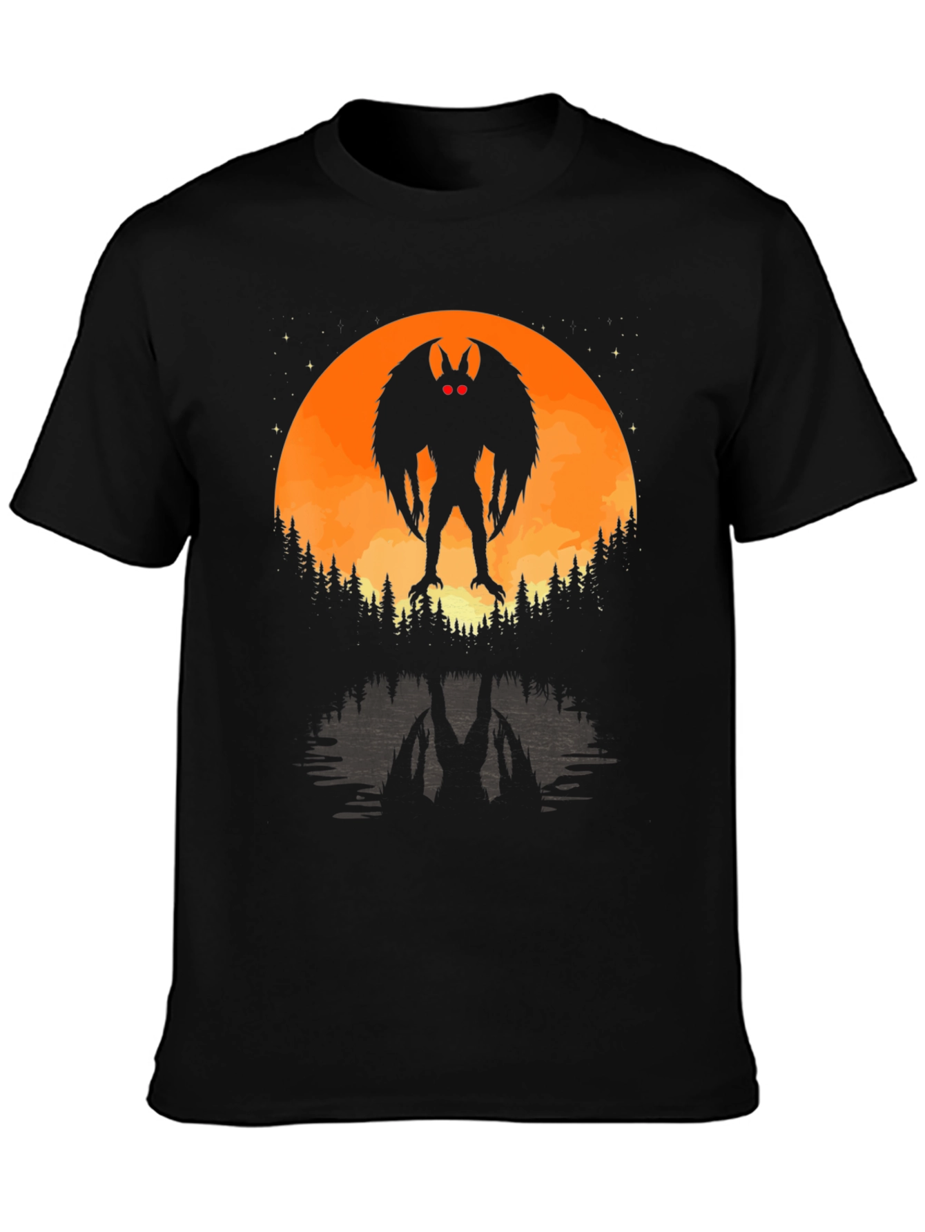 Mothman Graphic T-Shirt - Cryptid Tee