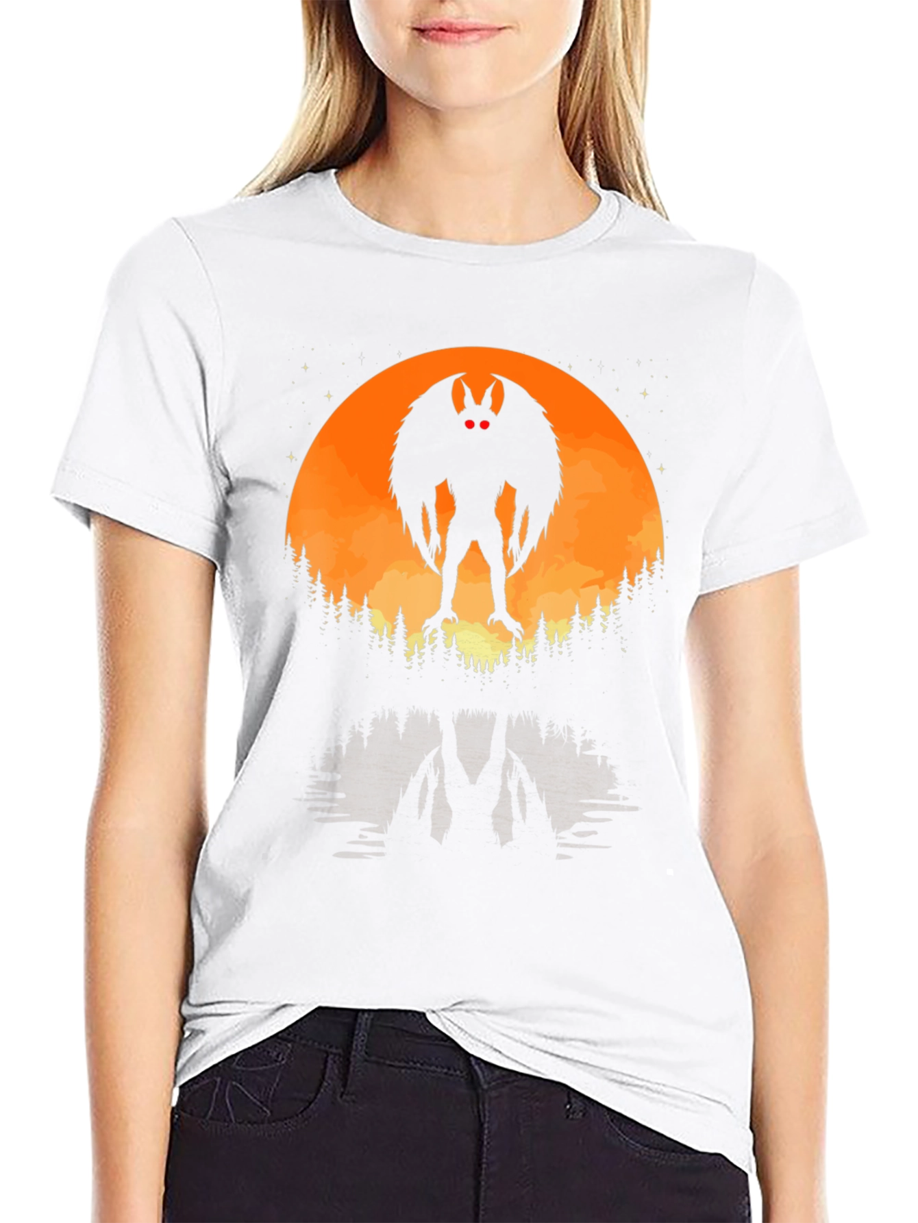 Mothman Graphic T-Shirt - Cryptid Tee