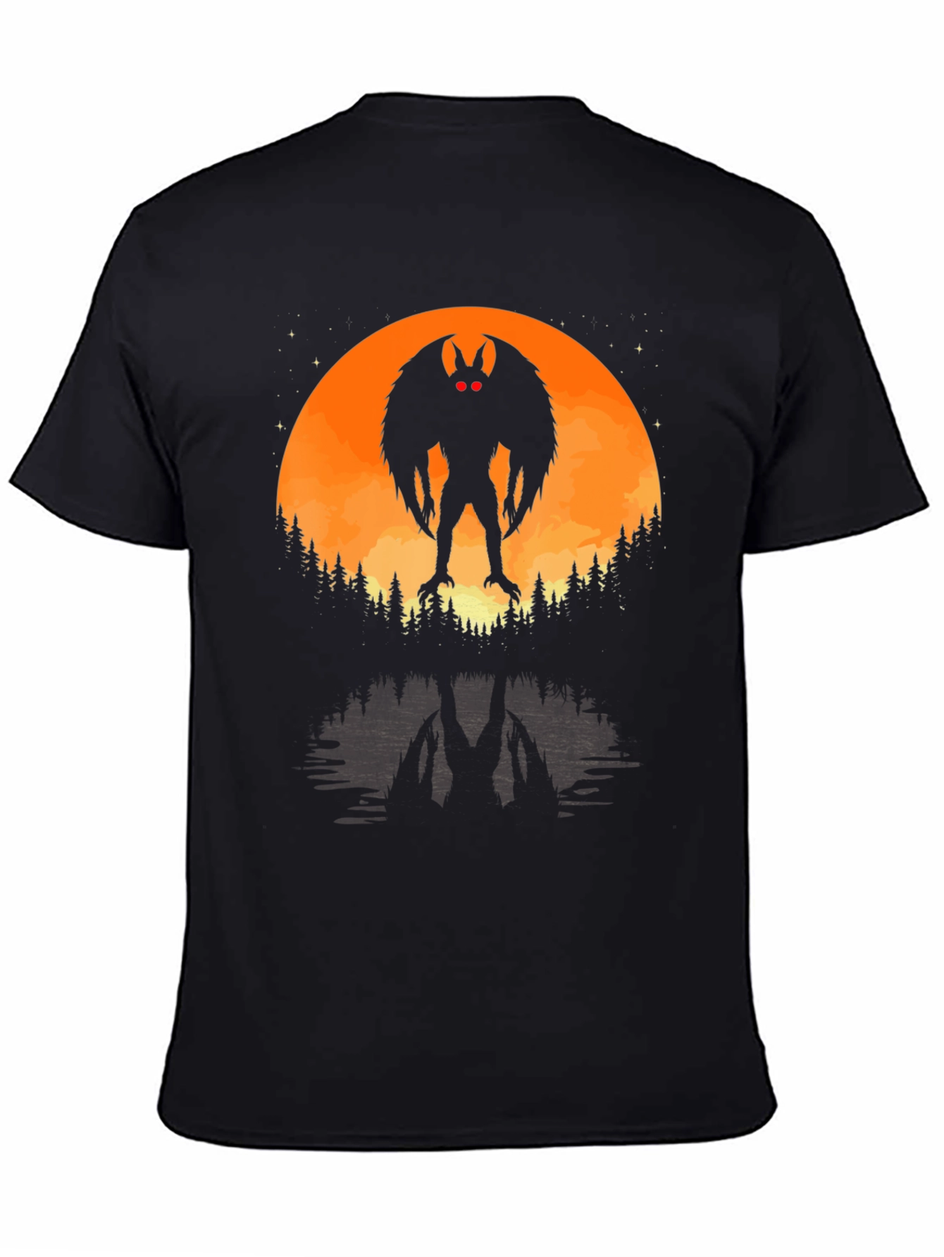 Mothman Graphic T-Shirt - Cryptid Tee