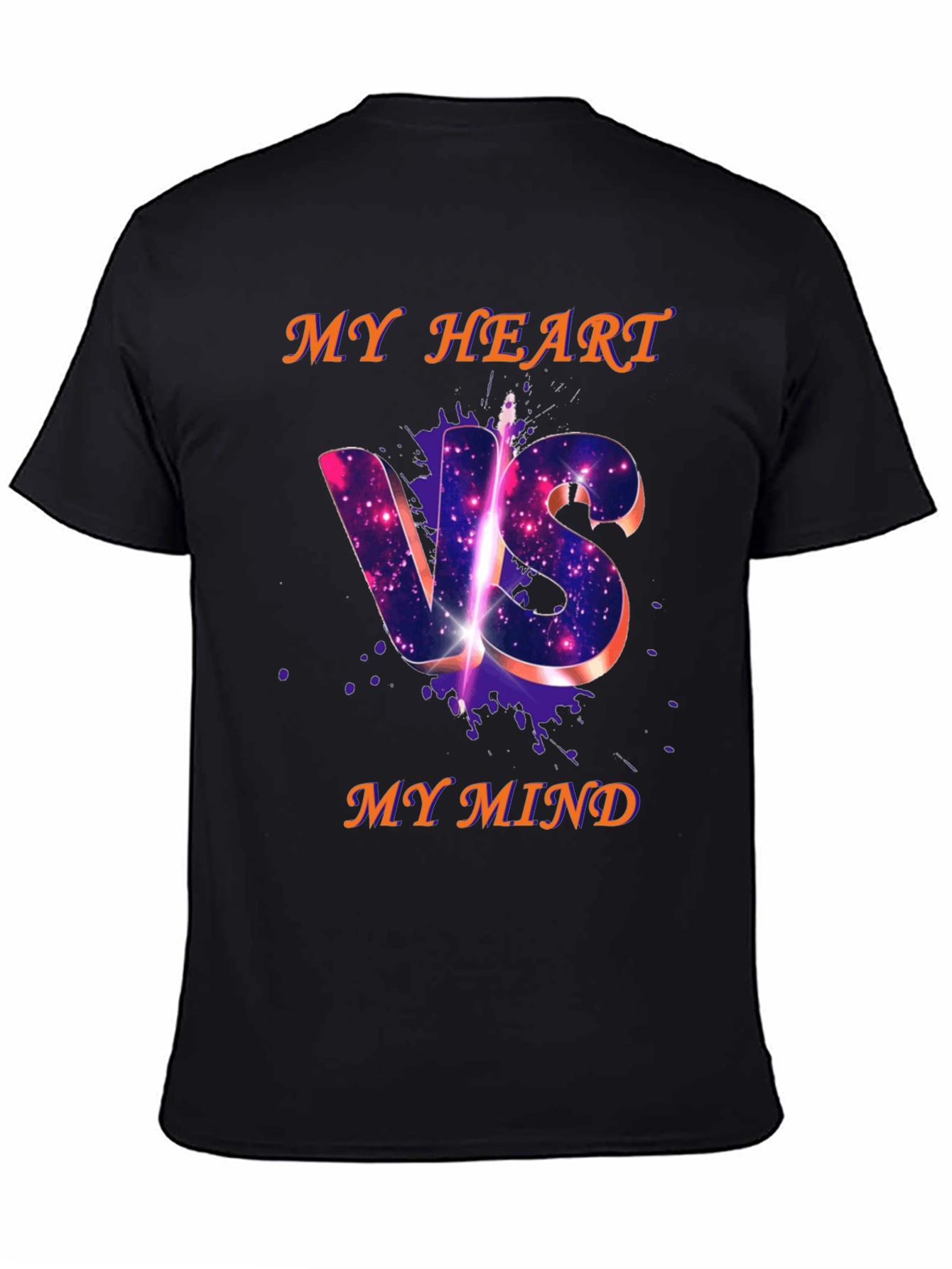 My Heart VS My Mind Graphic T-Shirt