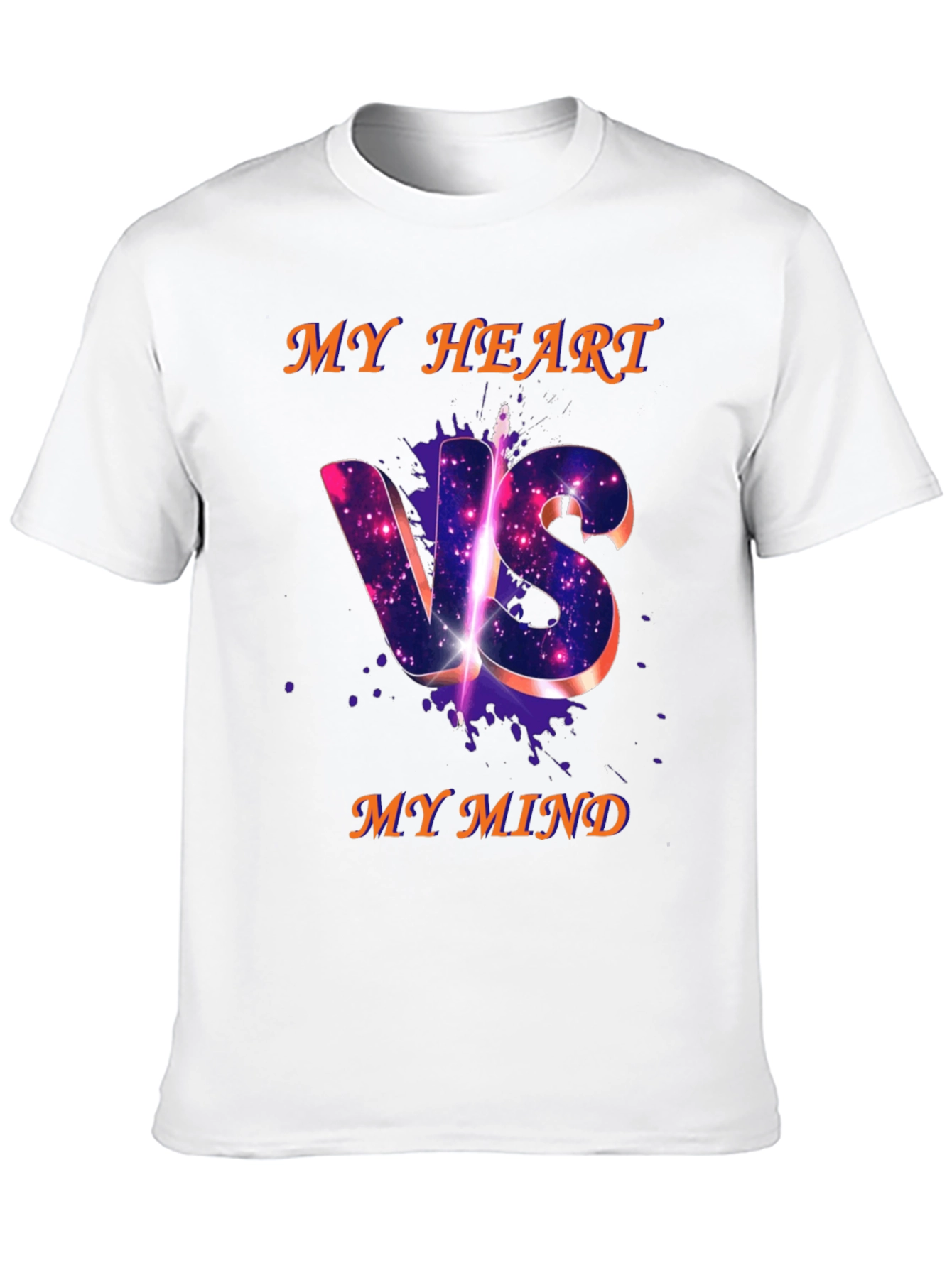 My Heart VS My Mind Graphic T-Shirt