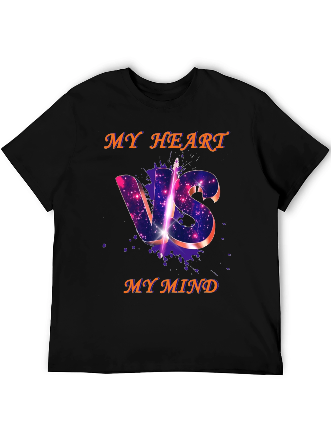 My Heart VS My Mind Graphic T-Shirt