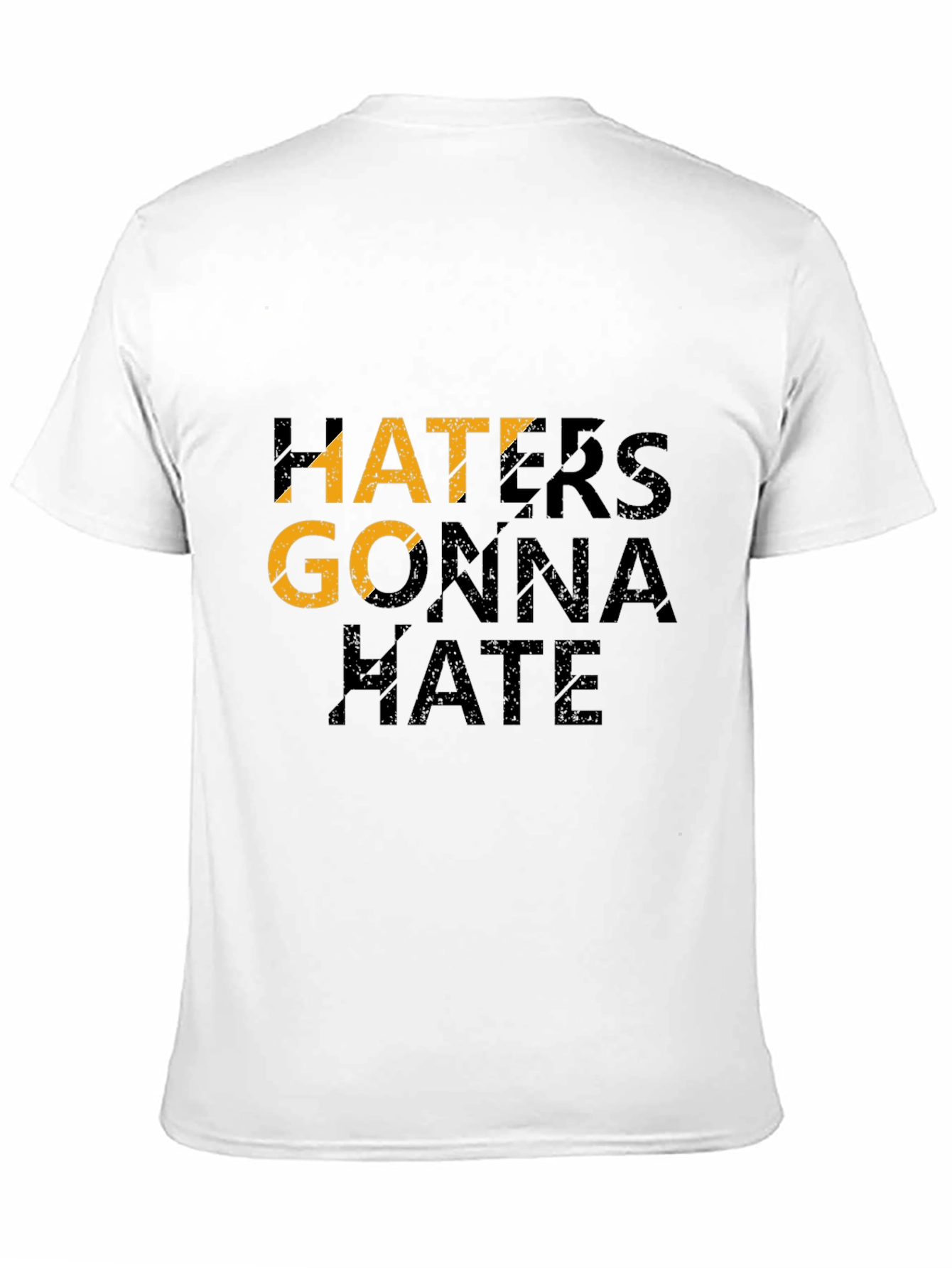 Haters Gonna Hate Black Graphic Tee
