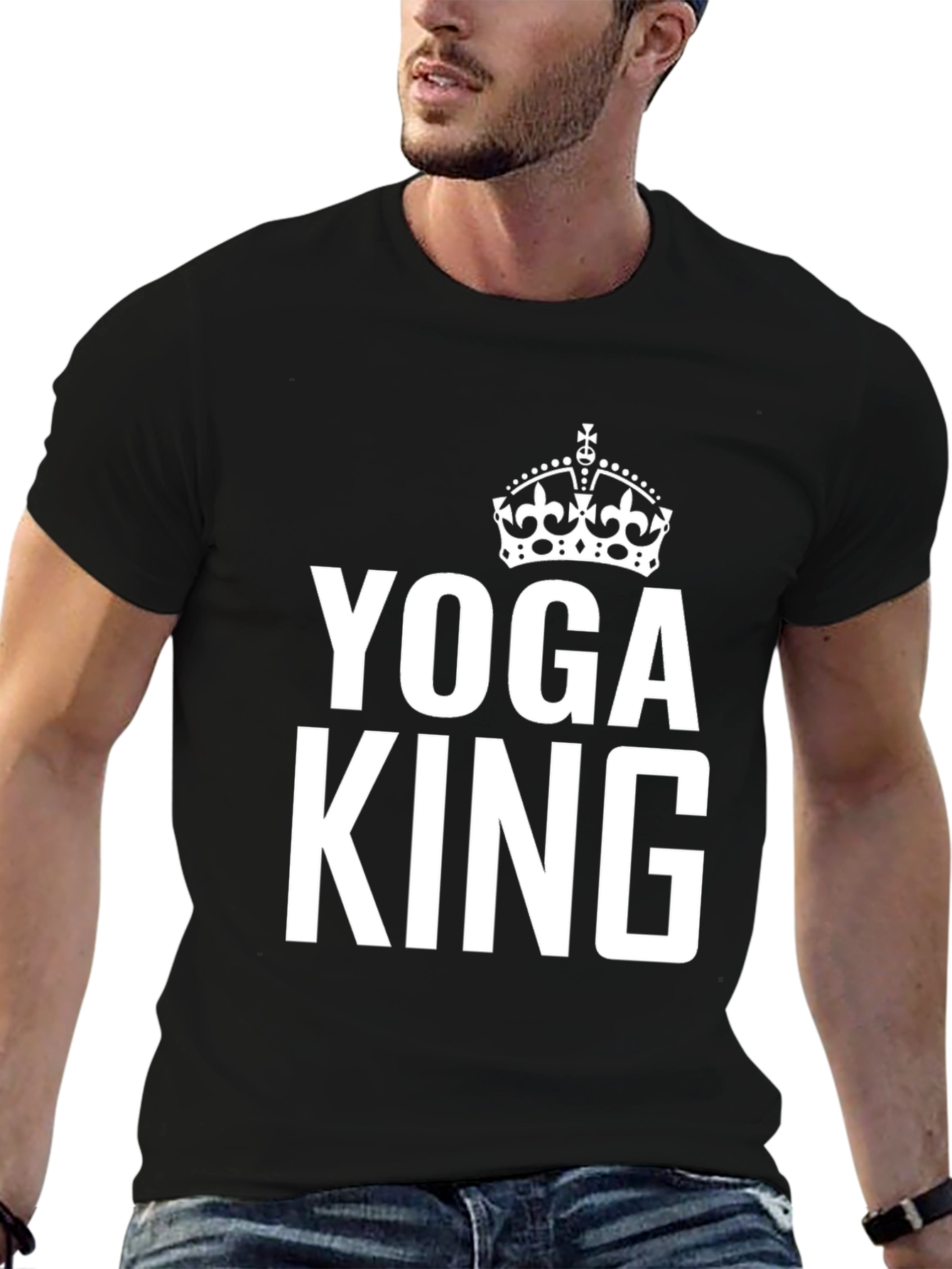 Yoga King Graphic T-Shirt