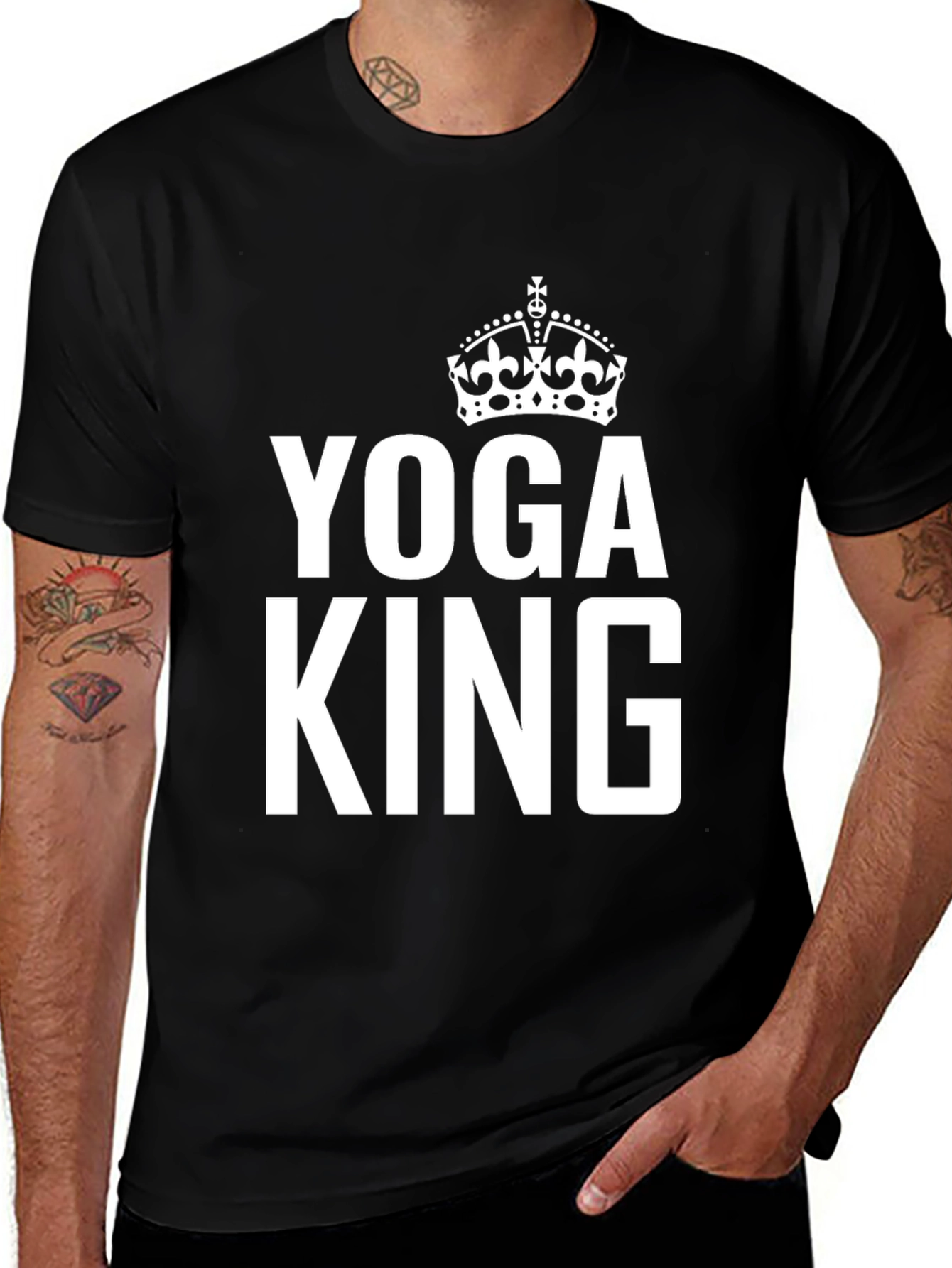 Yoga King Graphic T-Shirt