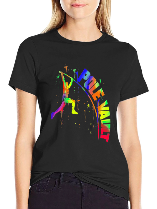 Rainbow Pole Vault T-Shirt